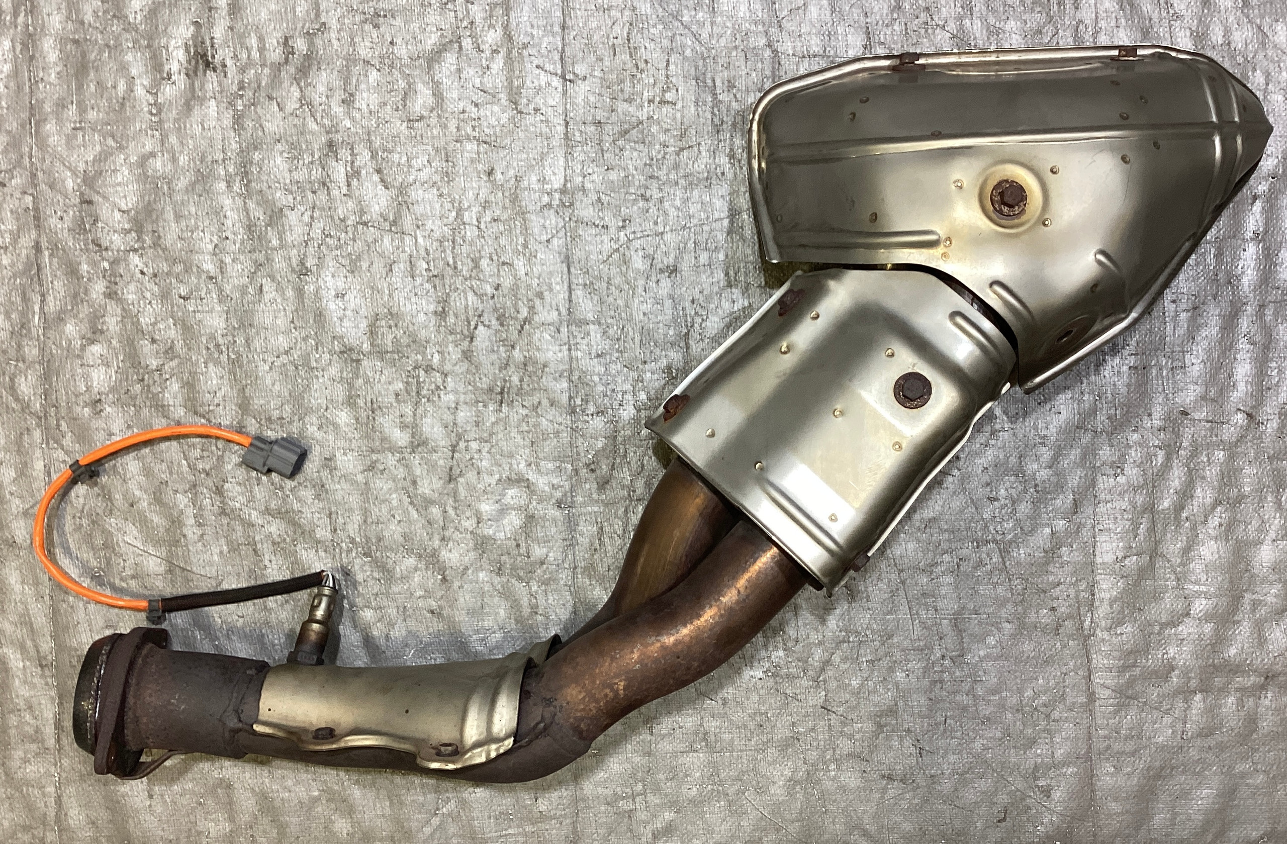 2000-2009 Honda S2000 OEM Exhaust Manifold w/ Heat Shields / 69K HS006 - Image 2
