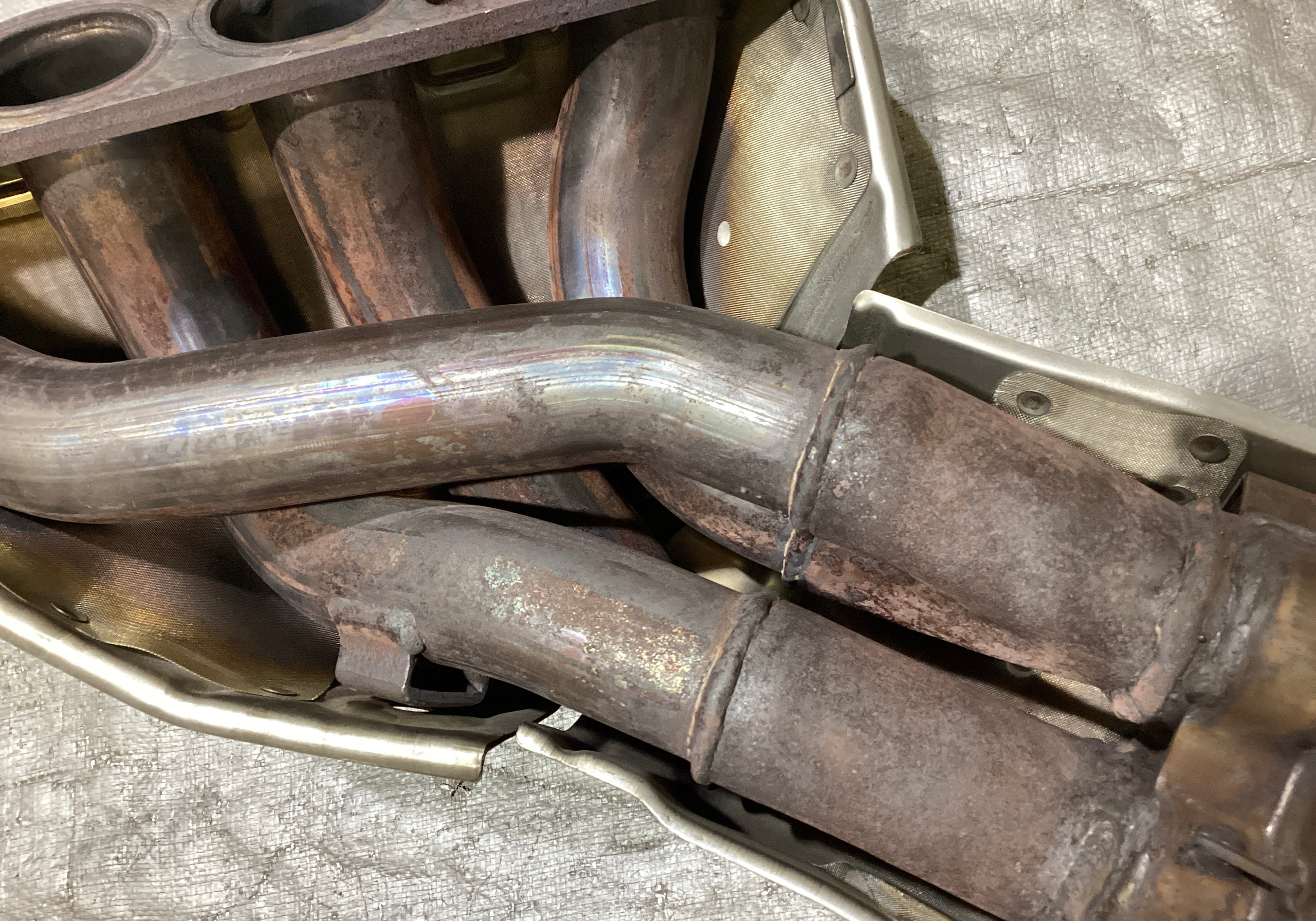 2000-2009 Honda S2000 OEM Exhaust Manifold w/ Heat Shields / 69K HS006 - Image 16