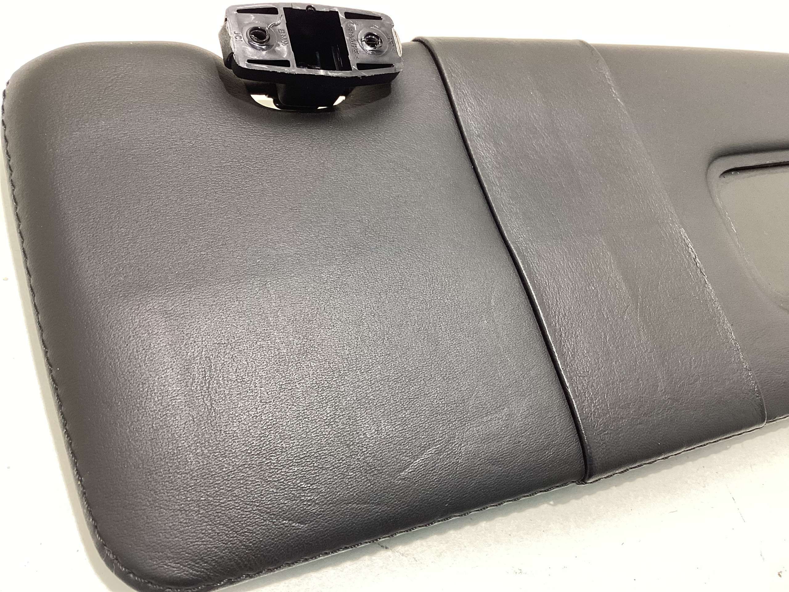 2006-2010 E64 BMW M6 Convertible OEM Sun Visors / Pair / Black Leather / M6005 - Image 14