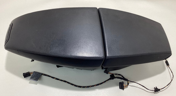 2006-2009 E63 E64 BMW M6 Center Console Lid / Black Leather / M6005