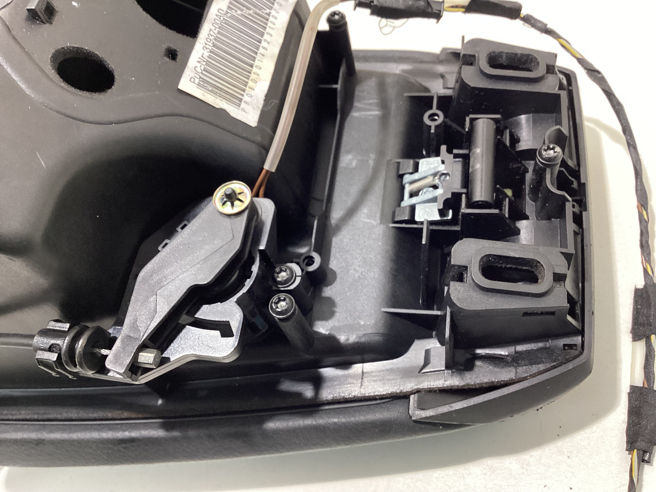 2006-2009 E63 E64 BMW M6 Center Console Lid / Black Leather / M6005 - Image 17