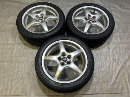 Set of 3 ABT Wheels Rims w/ Tires / 17x7.5" / 5x100 / T1027