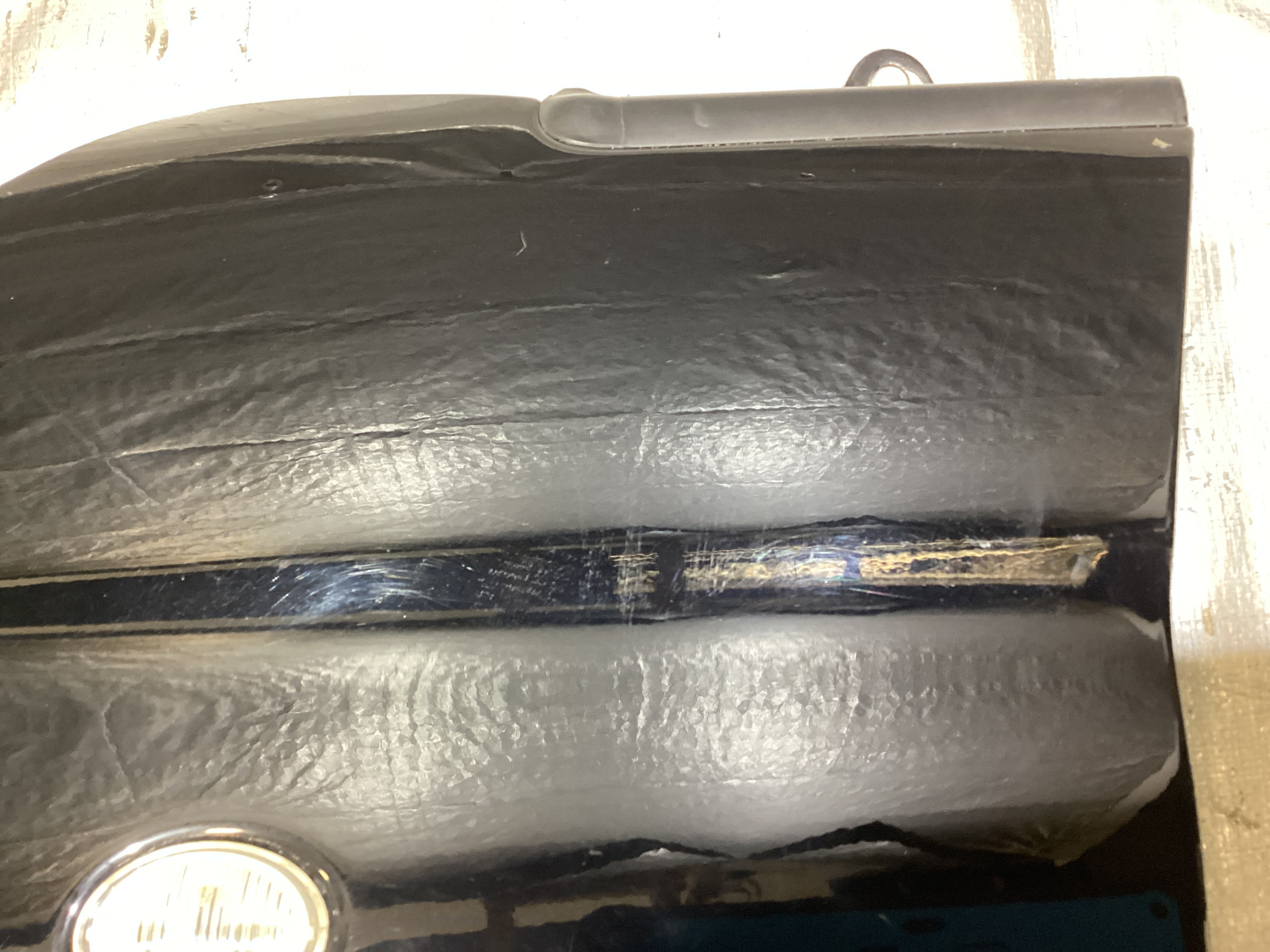 2012-2017 Fiat 500 Abarth Driver Side Fender Panel / OEM / Nero Puro / Straight Black F5018 - Image 8
