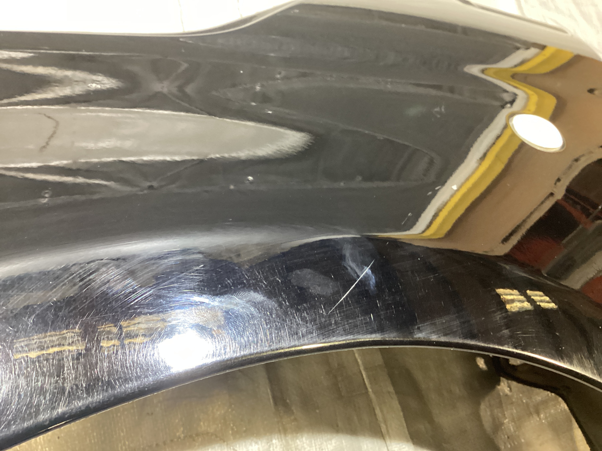 2012-2017 Fiat 500 Abarth Driver Side Fender Panel / OEM / Nero Puro / Straight Black F5018 - Image 13