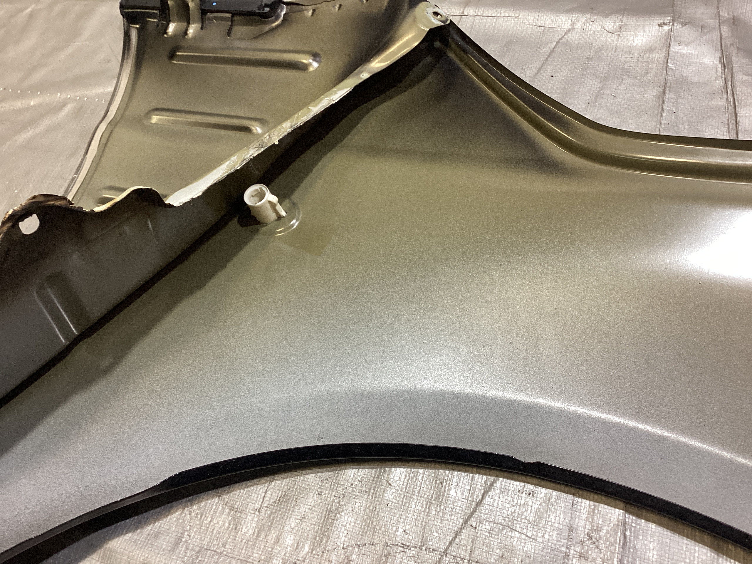 2012-2017 Fiat 500 Abarth Driver Side Fender Panel / OEM / Nero Puro / Straight Black F5018 - Image 21