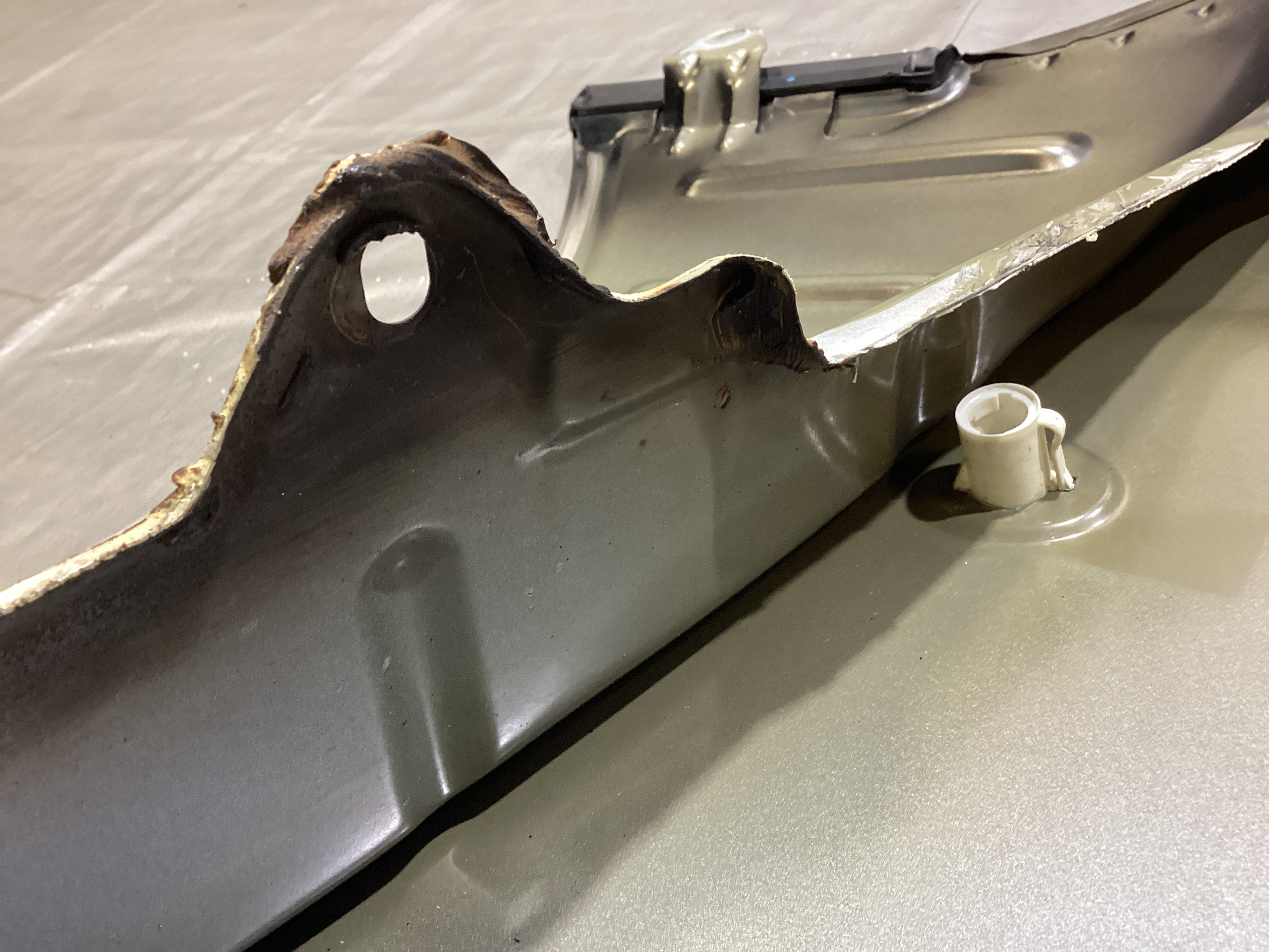 2012-2017 Fiat 500 Abarth Driver Side Fender Panel / OEM / Nero Puro / Straight Black F5018 - Image 23
