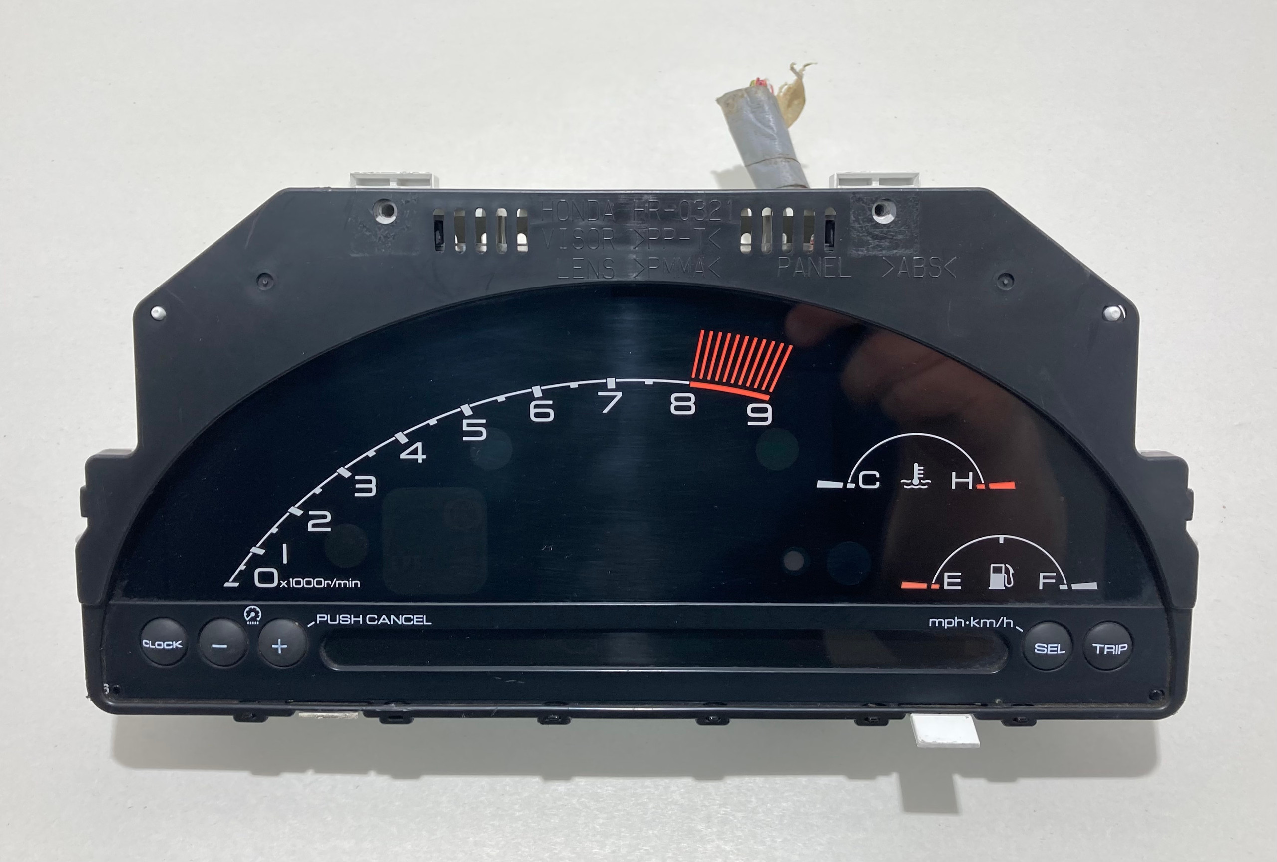2004-2005 Honda S2000 AP2 Digital Instrument Gauge Cluster / 78100-S2A-A100 / 143K HS005 - Image 2