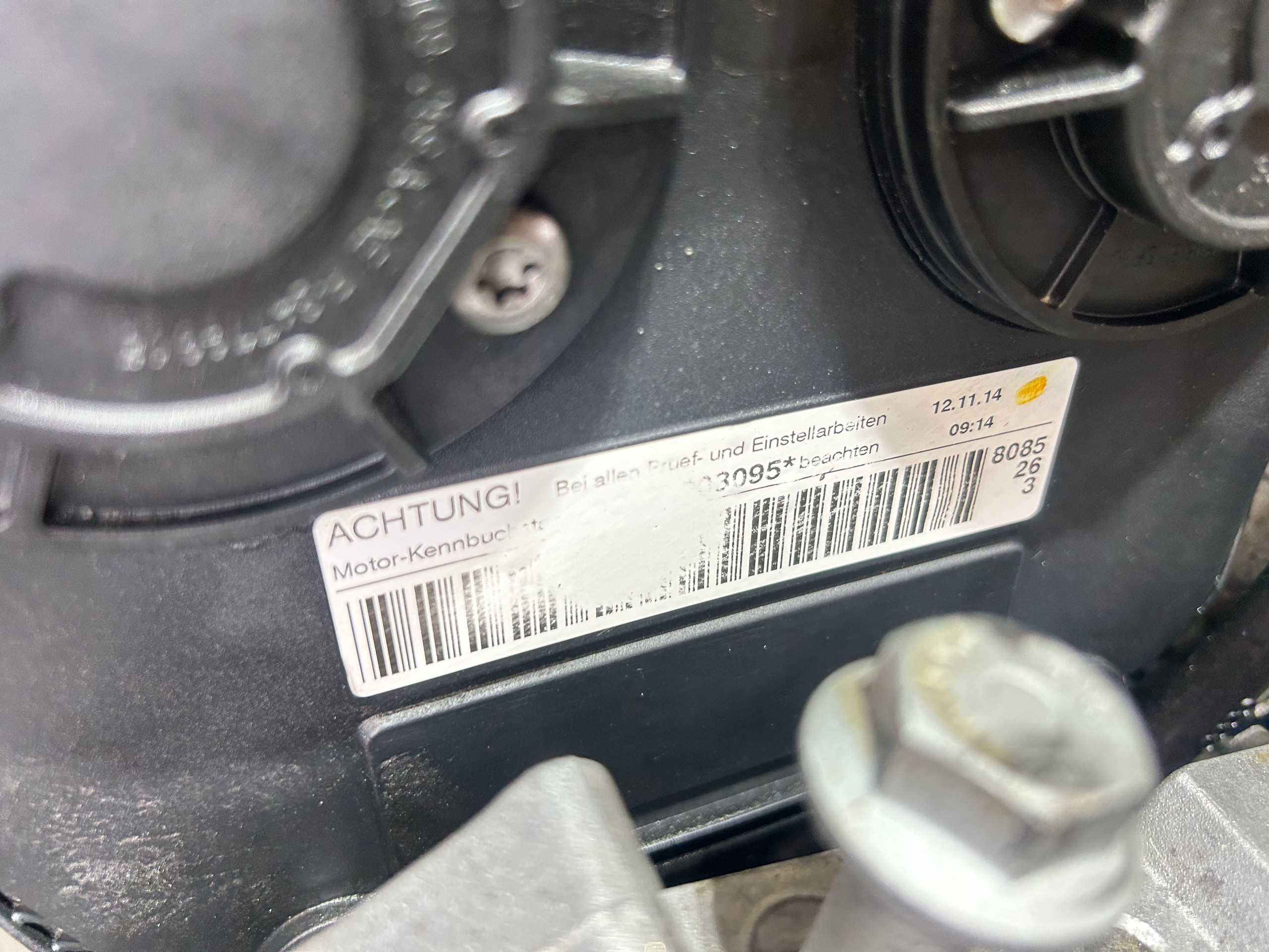 2015-2016 Audi S3 2.0l Engine Long Block / CYFB / 66K S3108 - Image 9
