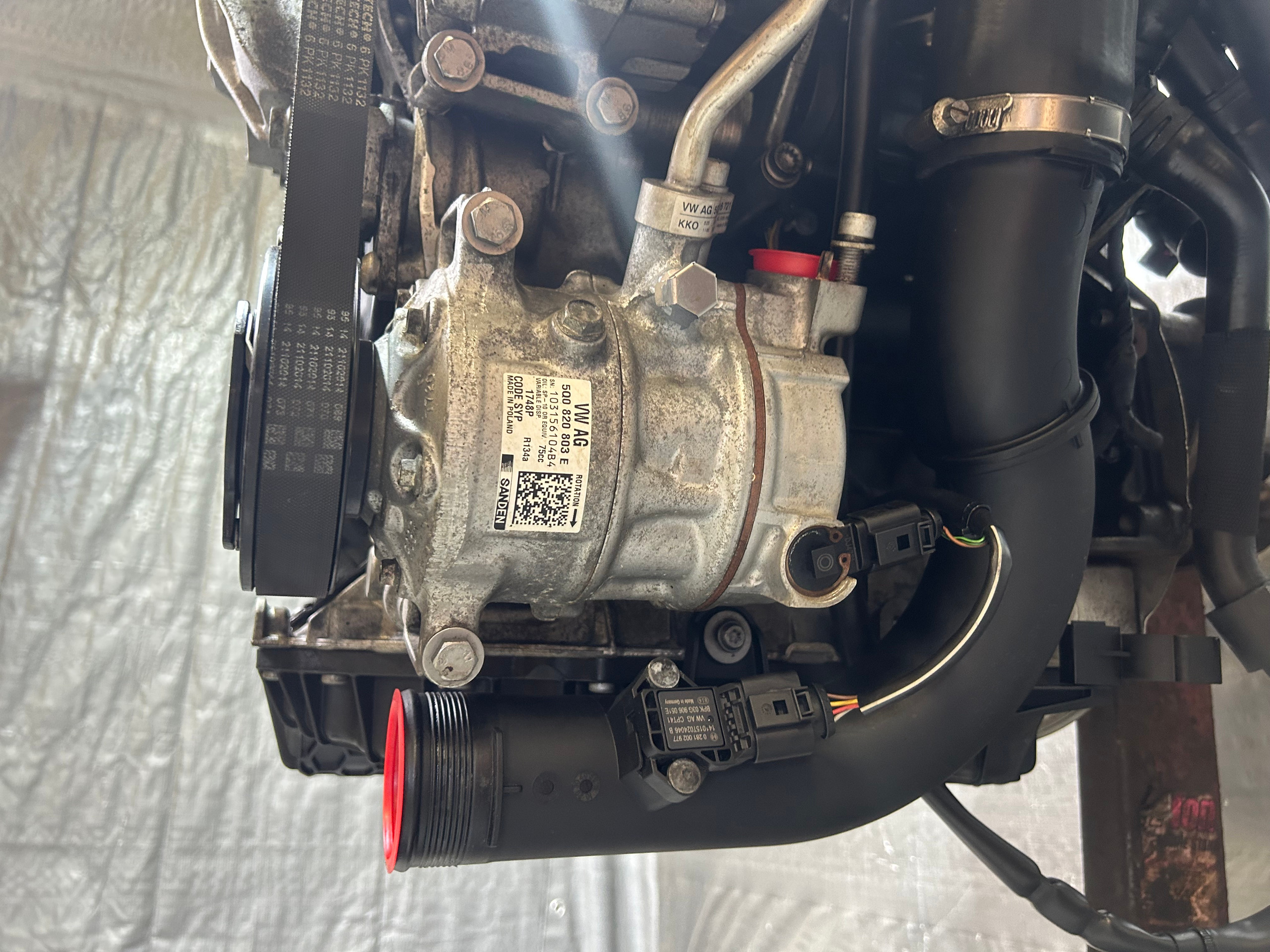 2015-2016 Audi S3 2.0l Engine Long Block / CYFB / 66K S3108 - Image 4