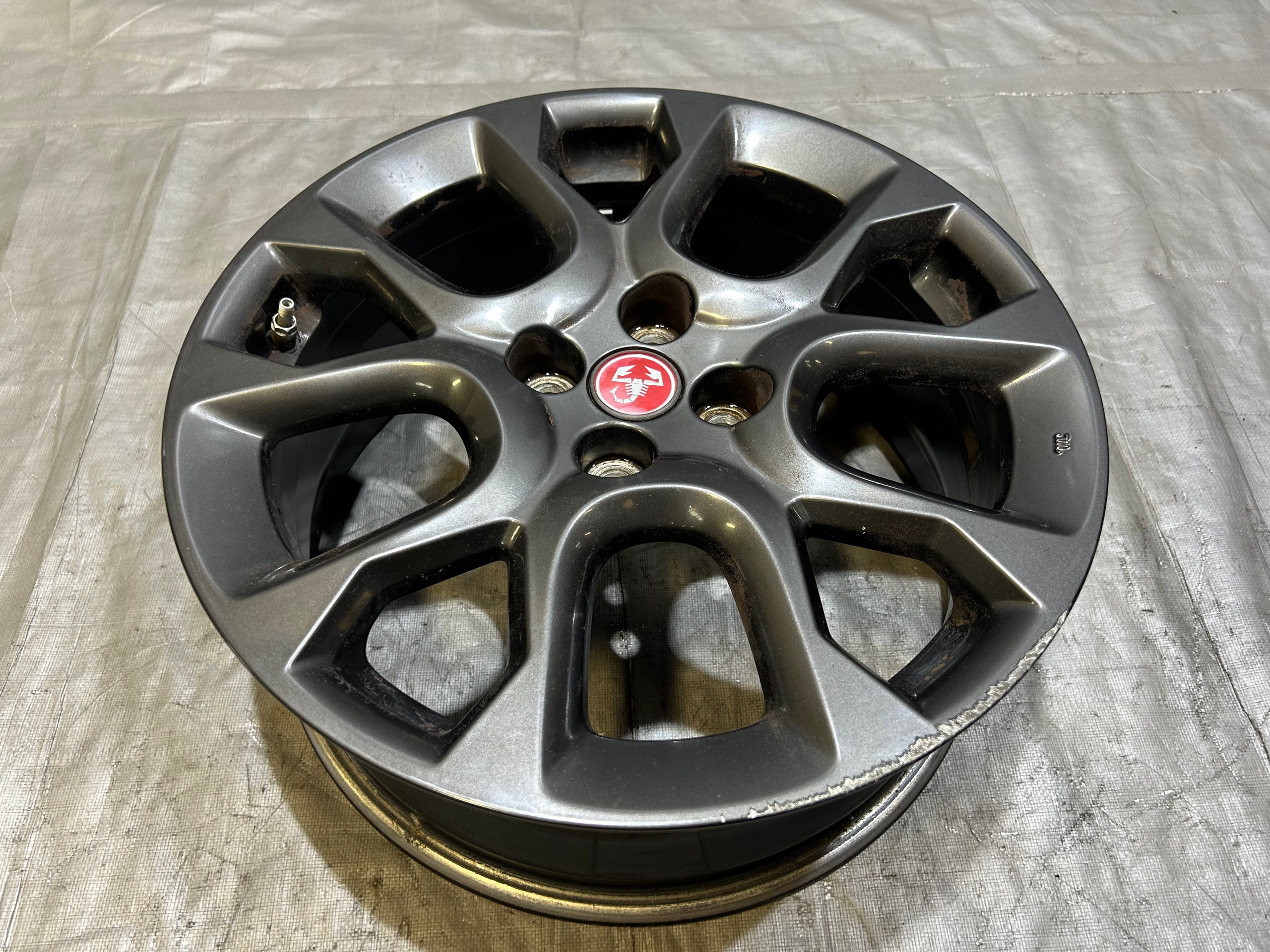 2017-2019 Fiat 124 Spider Abarth 17x7" Wheel Rim / OEM / FD029 - Image 3