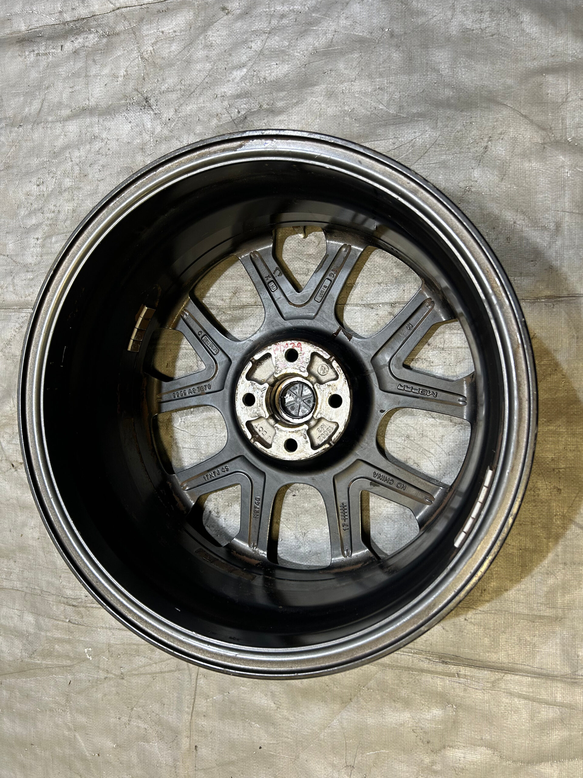 2017-2019 Fiat 124 Spider Abarth 17x7" Wheel Rim / OEM / FD029 - Image 14
