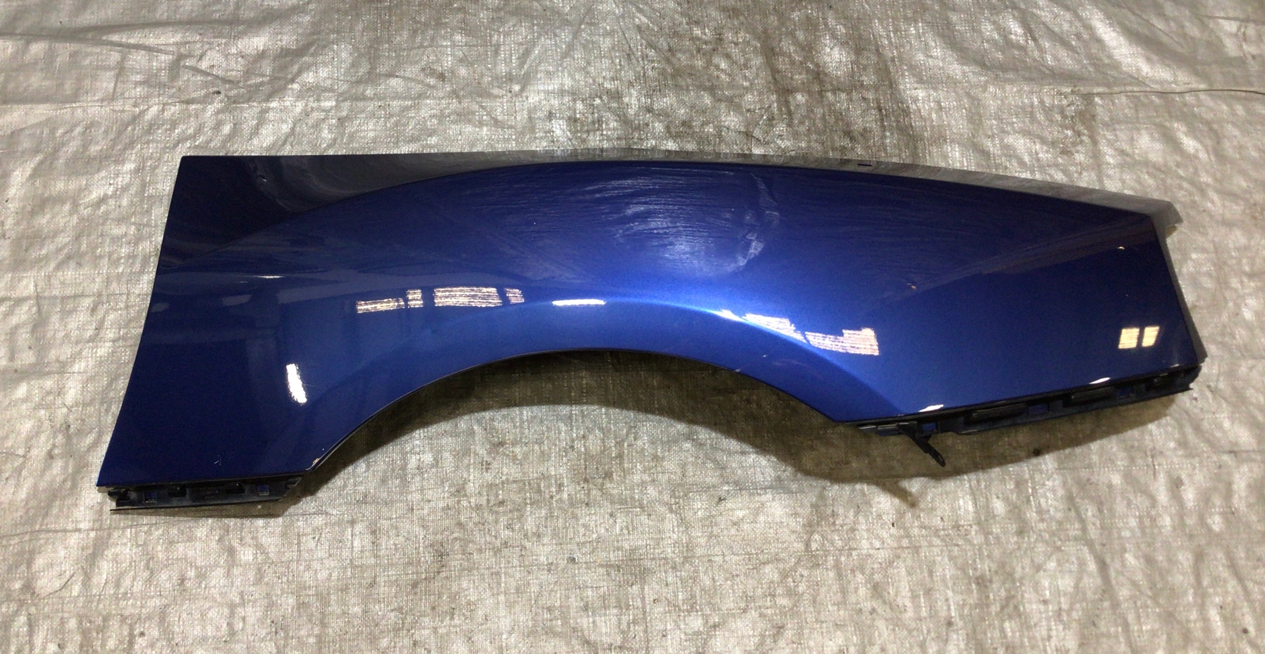 2003-2008 BMW Z4 Driver Rear Quarter Panel / Fender / Montego Blue / Z4039 - Image 2