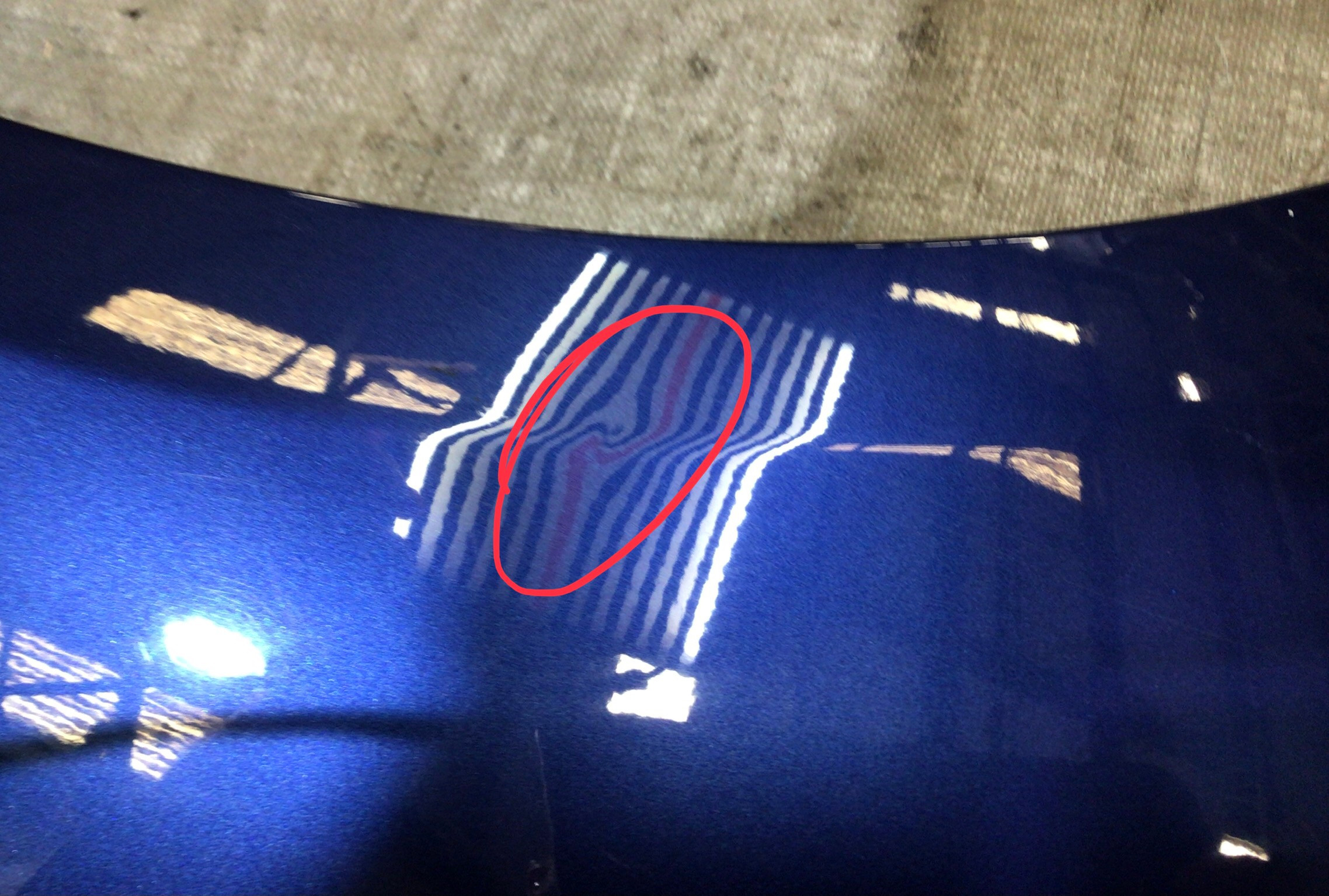 2003-2008 BMW Z4 Driver Rear Quarter Panel / Fender / Montego Blue / Z4039 - Image 3