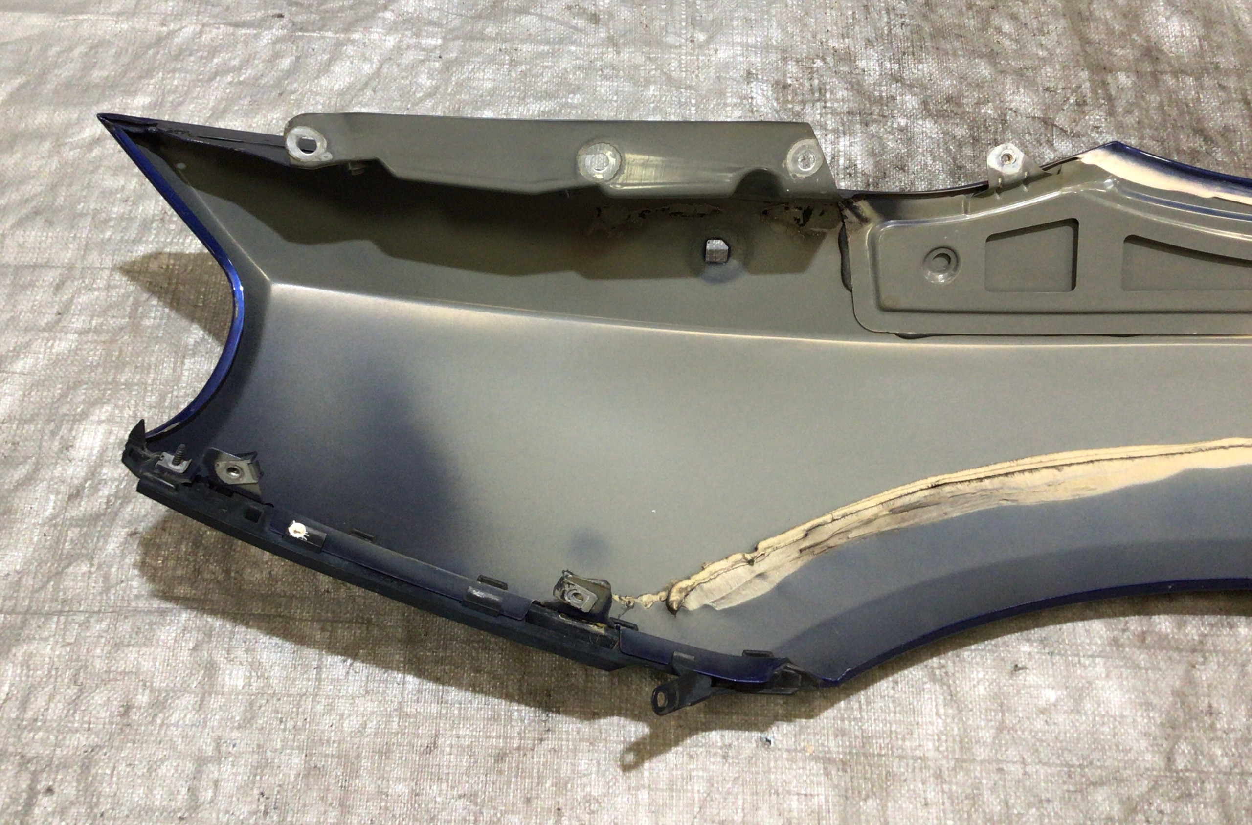 2003-2008 BMW Z4 Driver Rear Quarter Panel / Fender / Montego Blue / Z4039 - Image 9