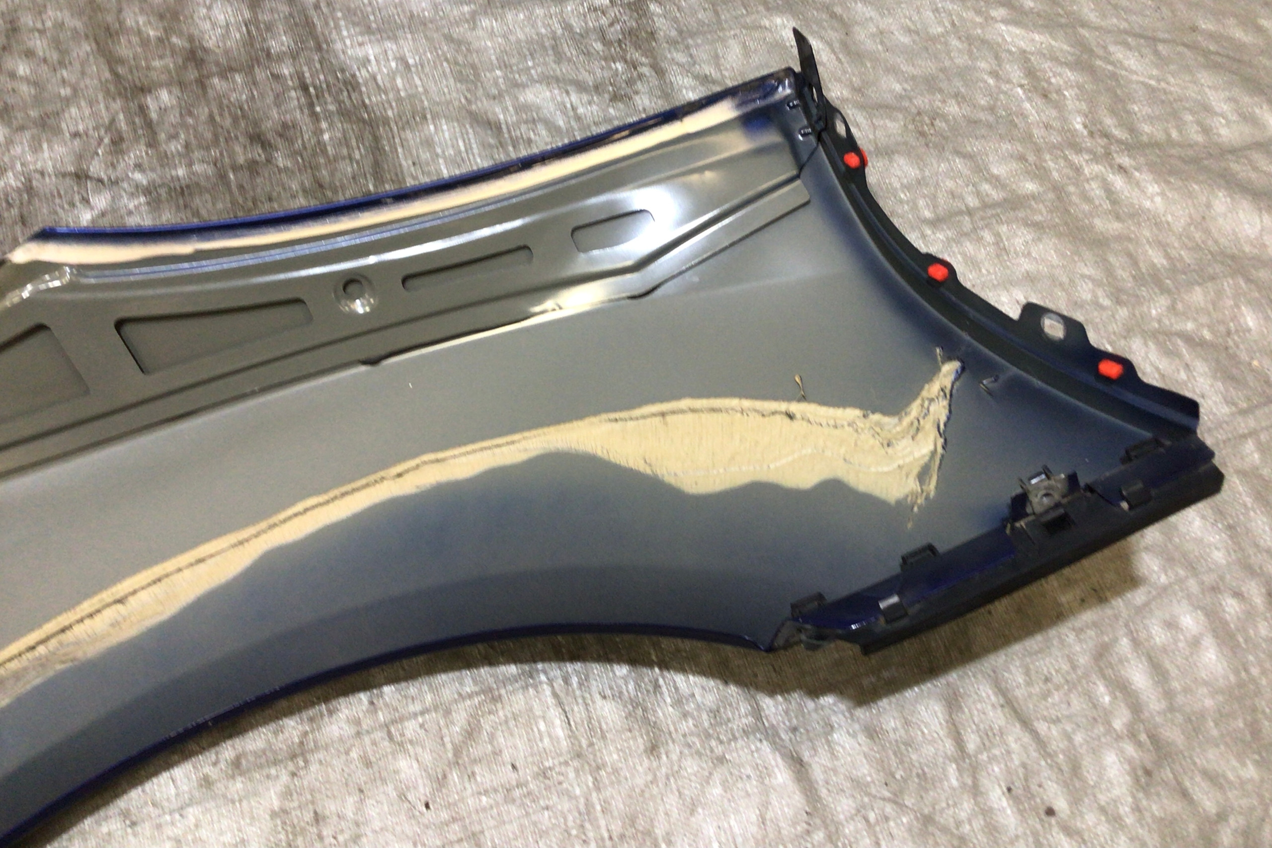 2003-2008 BMW Z4 Driver Rear Quarter Panel / Fender / Montego Blue / Z4039 - Image 11