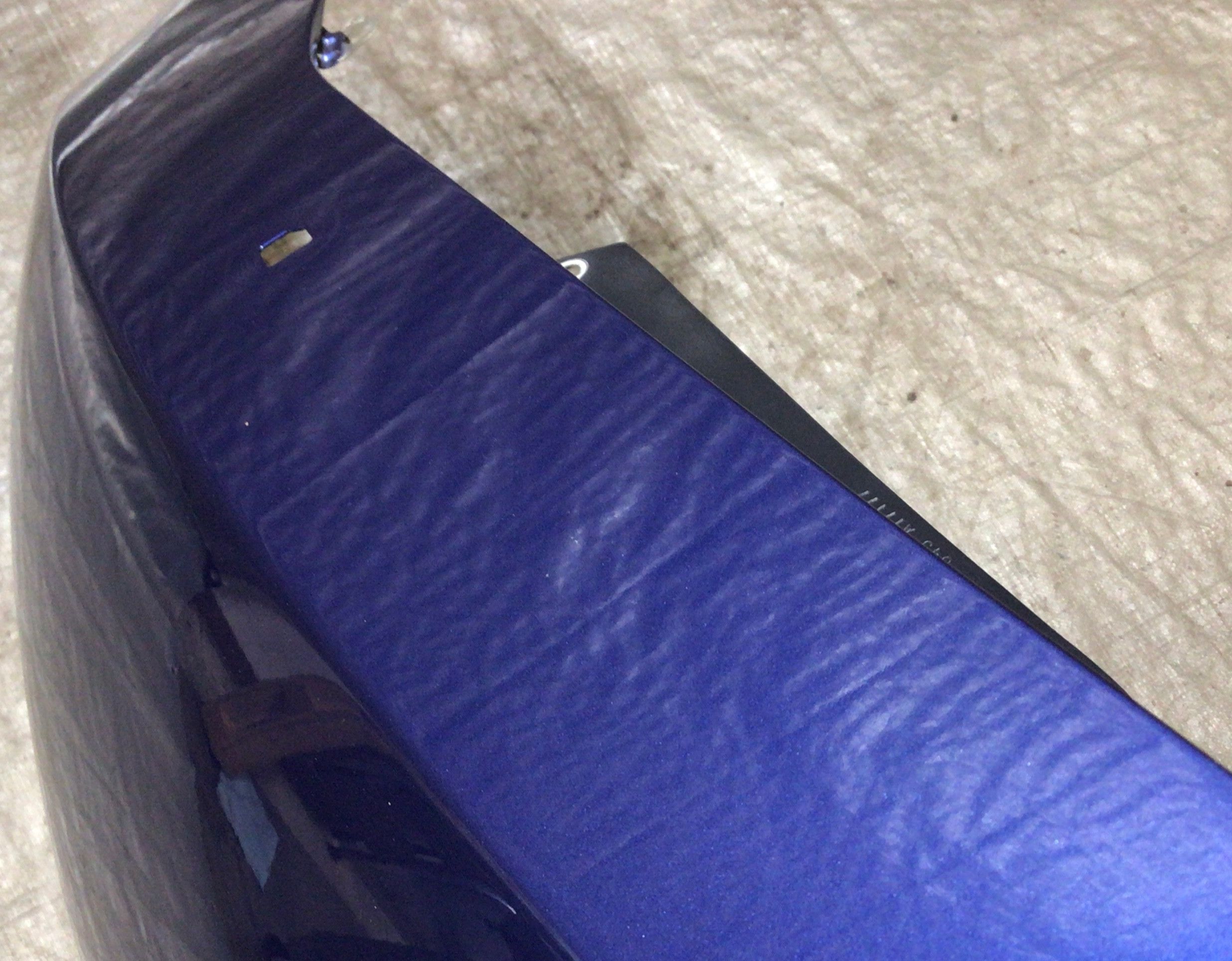 2003-2008 BMW Z4 Driver Rear Quarter Panel / Fender / Montego Blue / Z4039 - Image 4