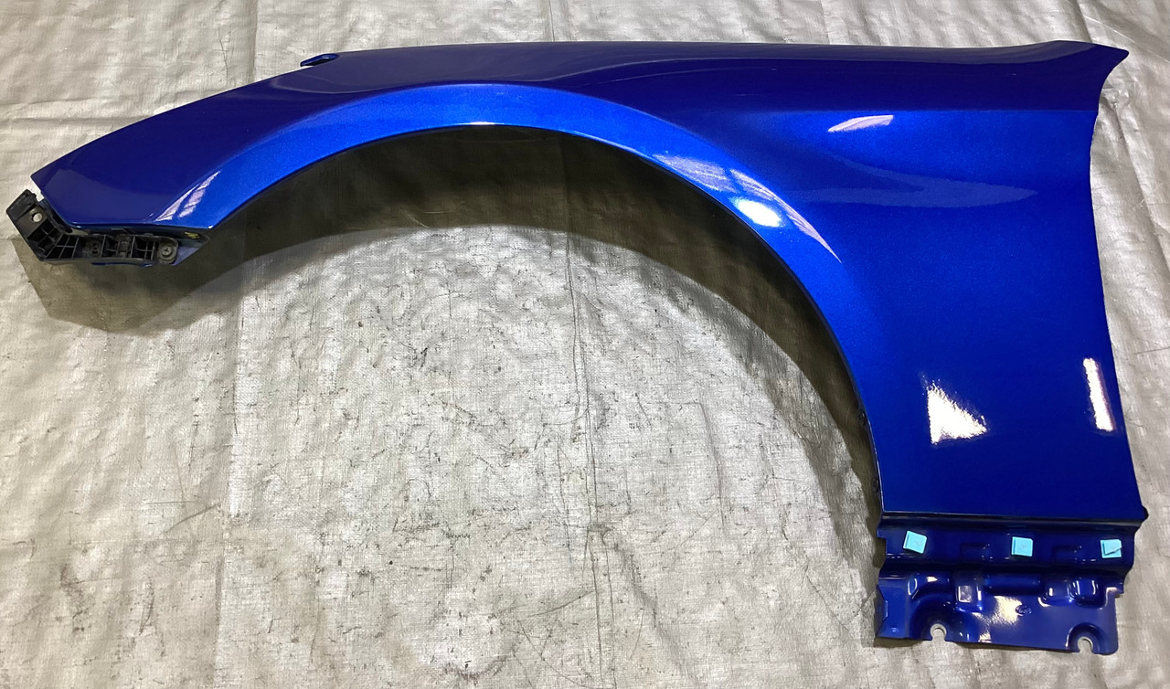 2010-2016 Hyundai Genesis Coupe Driver Side Fender Panel / Mirabeau Blue Metallic HG032