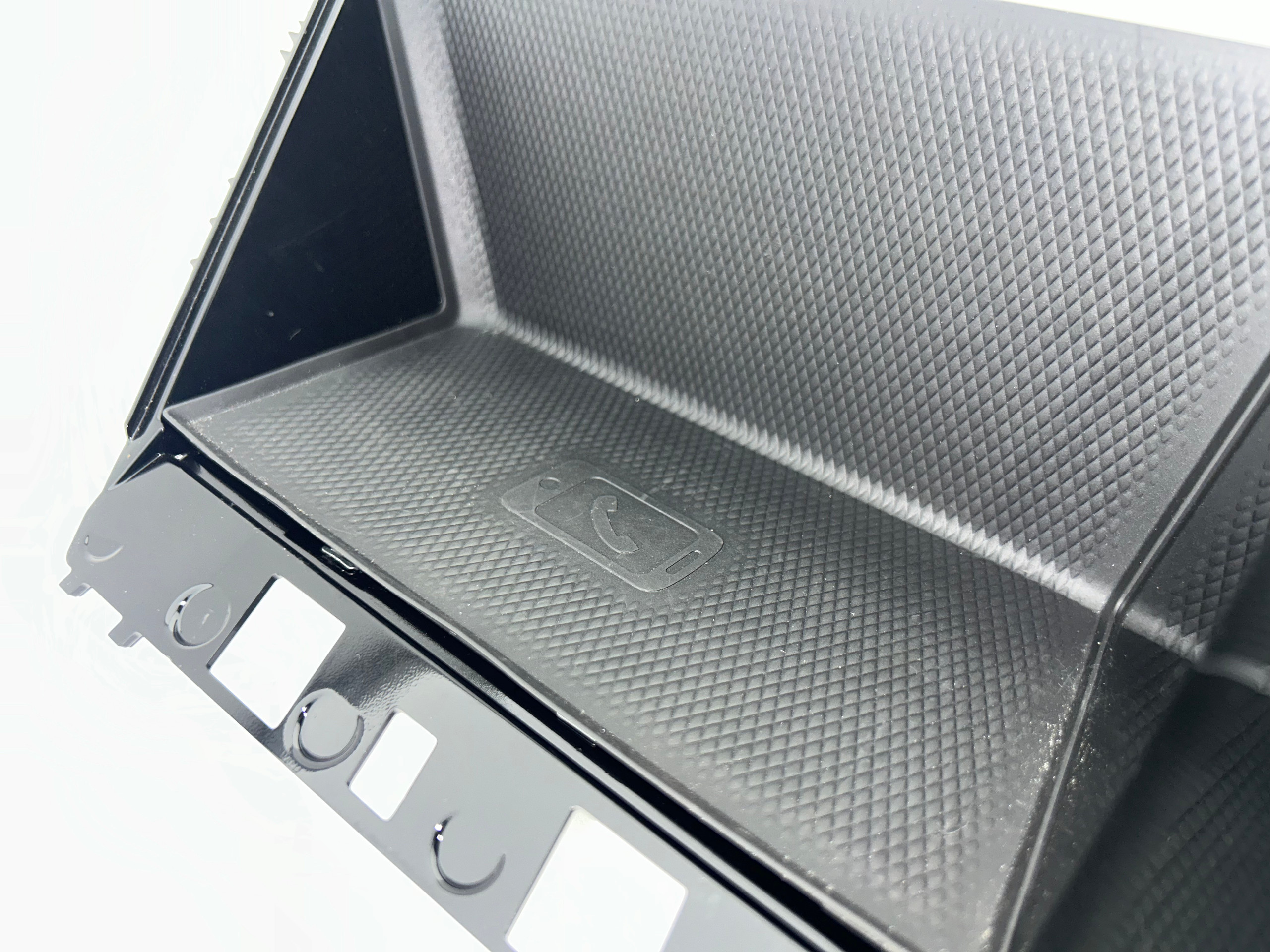 2022-2024 Volkswagen MK8 GTI Shifter Surround Console Trim Panel / Wireless Charger / M8002 - Image 11