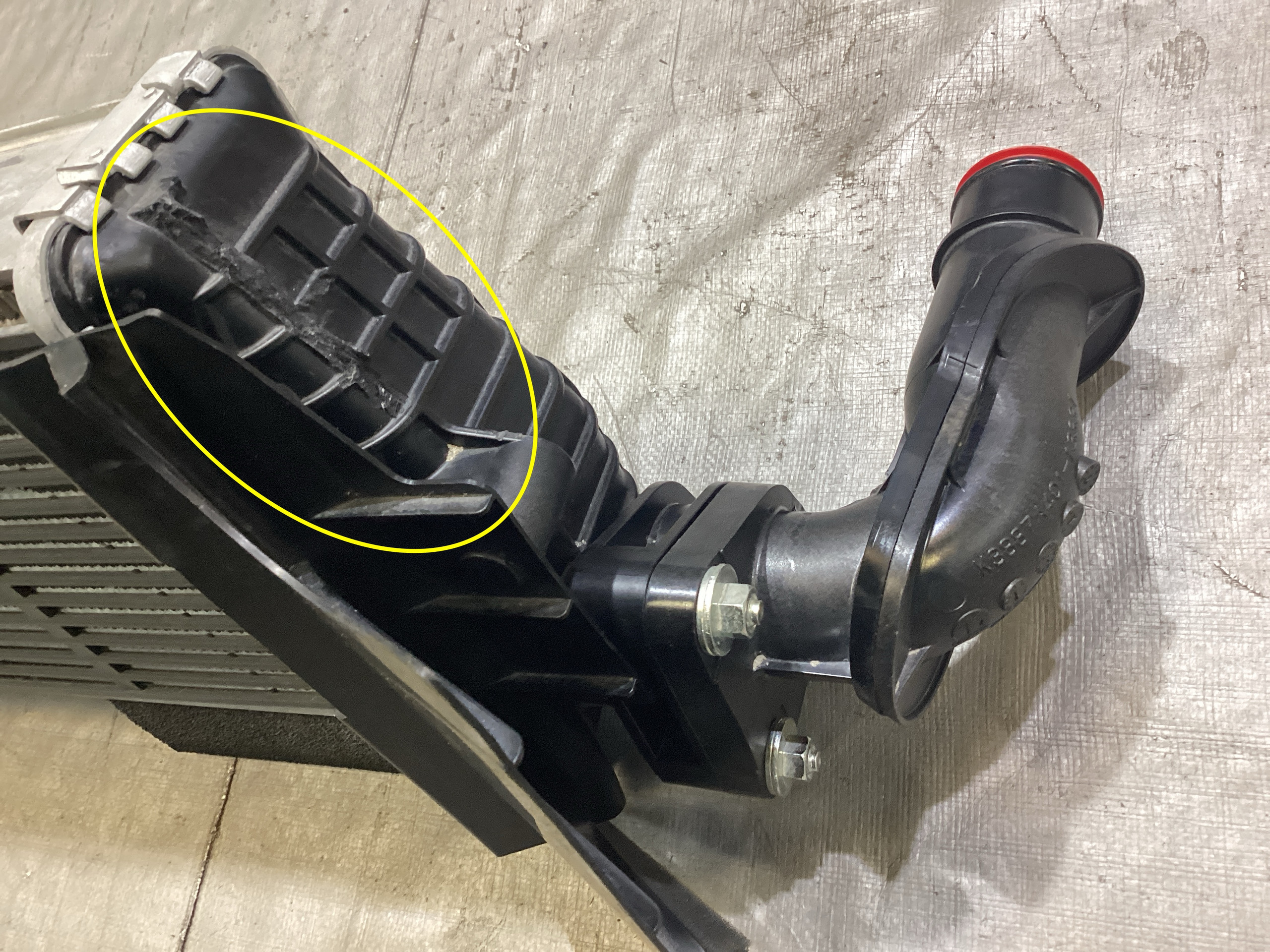 2017-2020 Fiat 124 Spider Intercooler w/ Piping Set *DAMAGE* / FD019 - Image 15