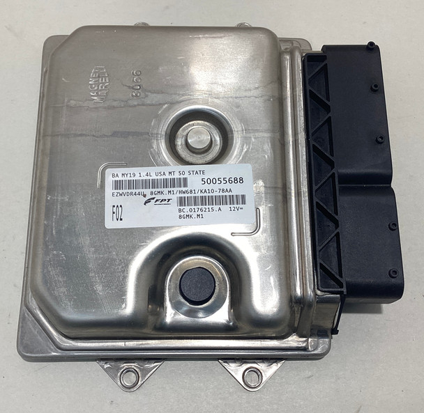 2019 Fiat 124 Spider Classica Lusso ECU Engine Control Module / Manual / FD019
