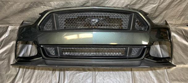 2015-2017 Ford Mustang GT 5.0 Front Bumper Cover w/ Grilles / DAMAGE / FM008