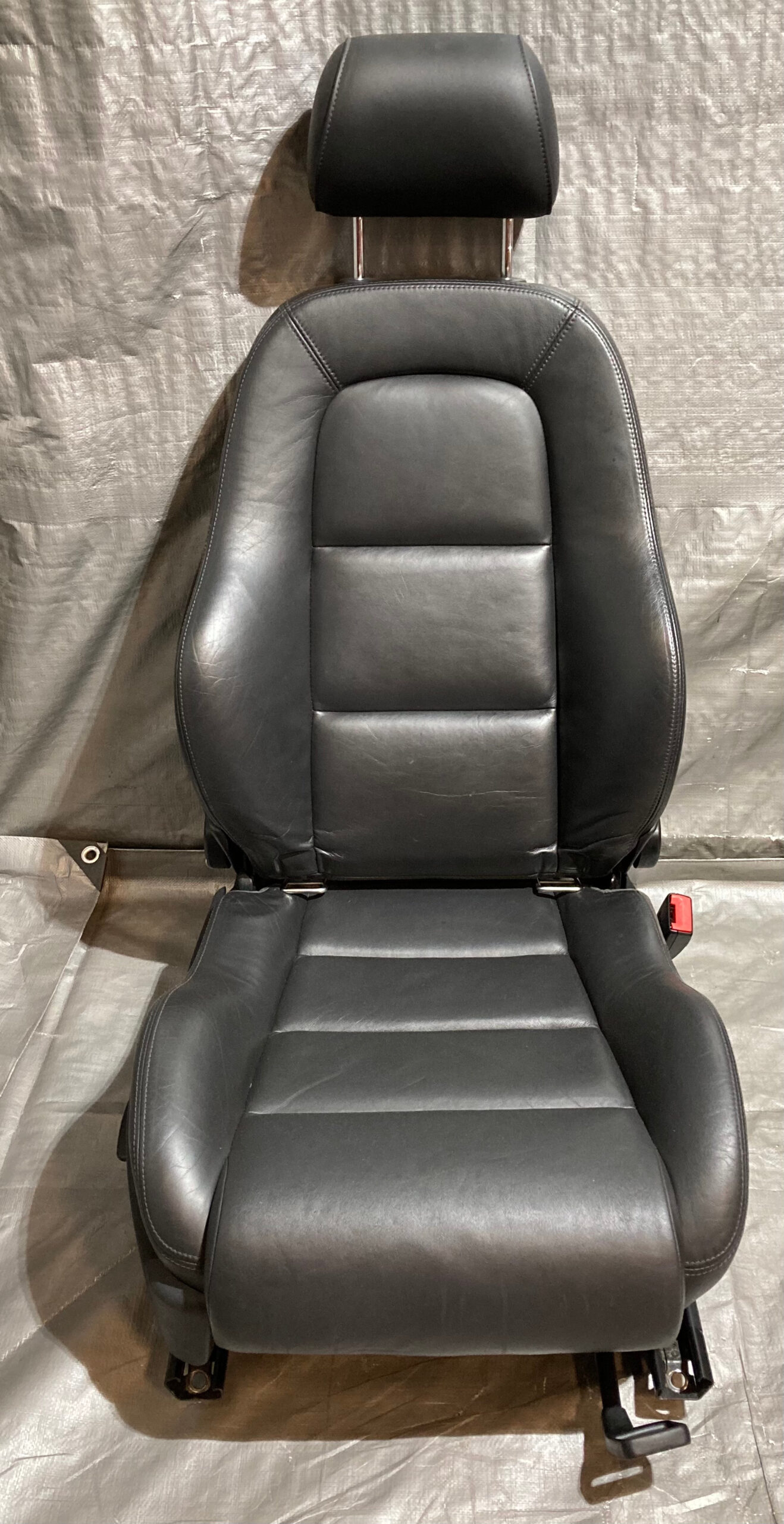 2001-2006 Audi TT Convertible Black Leather Seats / Pair / T1029 - Image 3