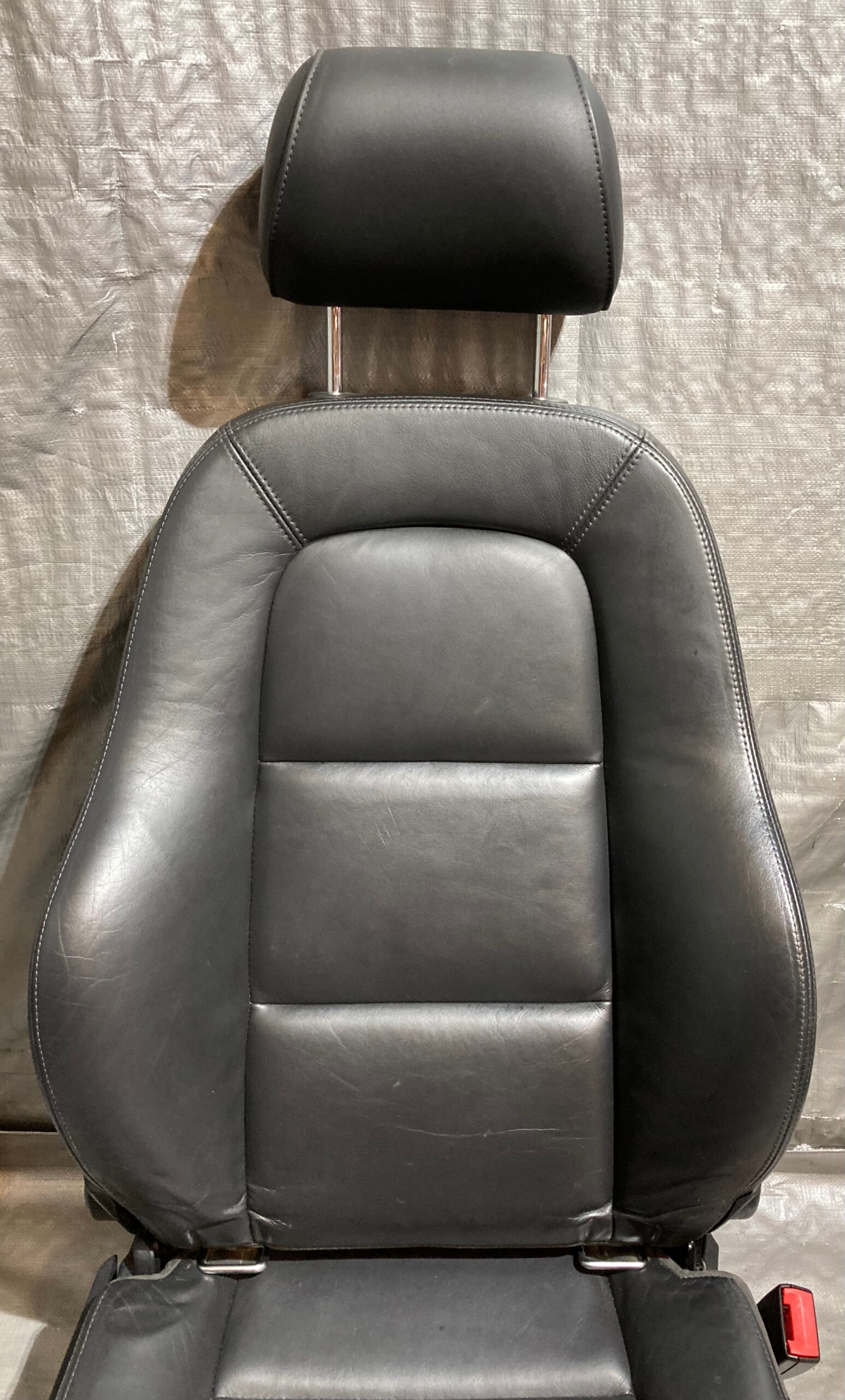 2001-2006 Audi TT Convertible Black Leather Seats / Pair / T1029 - Image 4