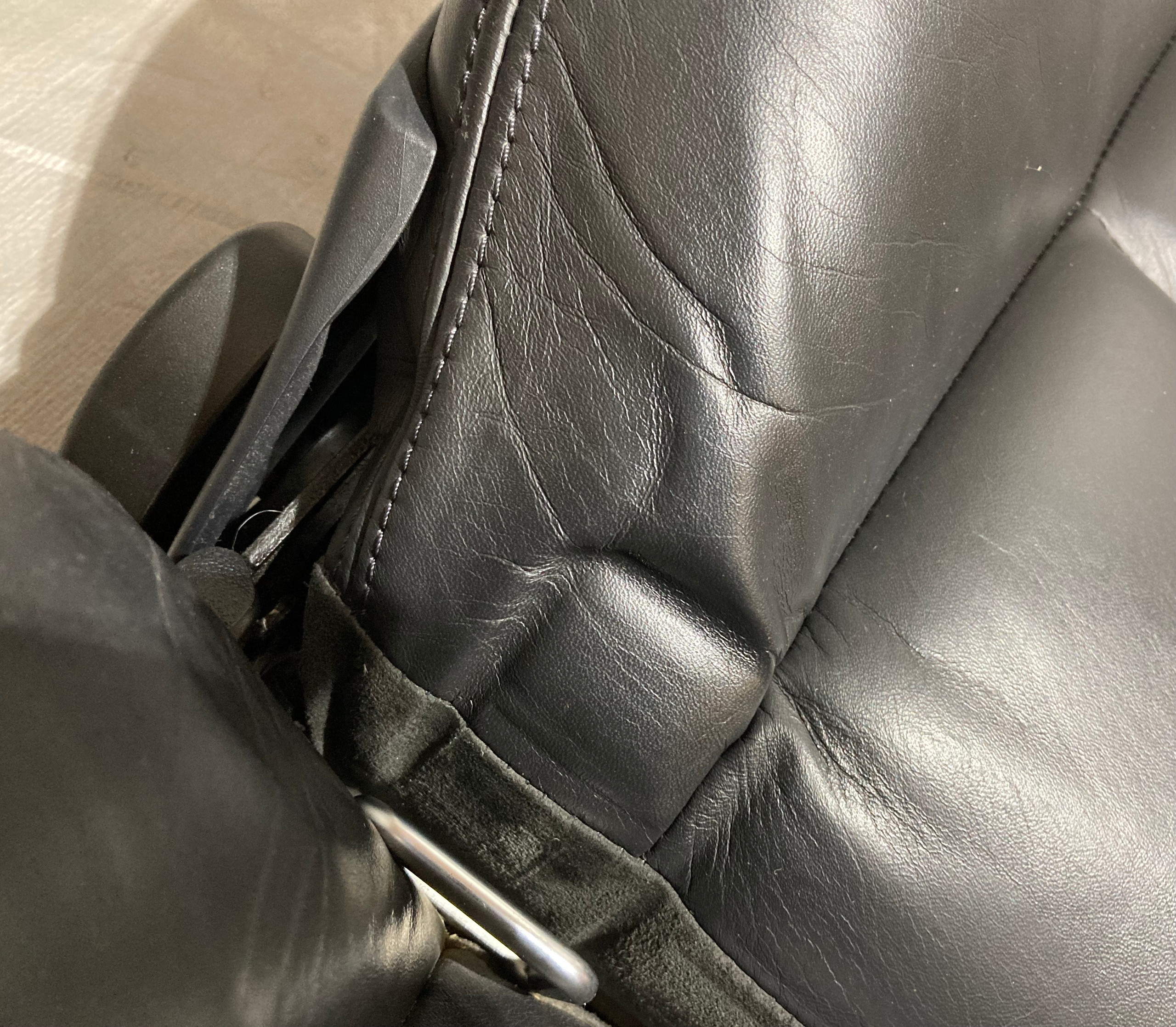 2001-2006 Audi TT Convertible Black Leather Seats / Pair / T1029 - Image 12