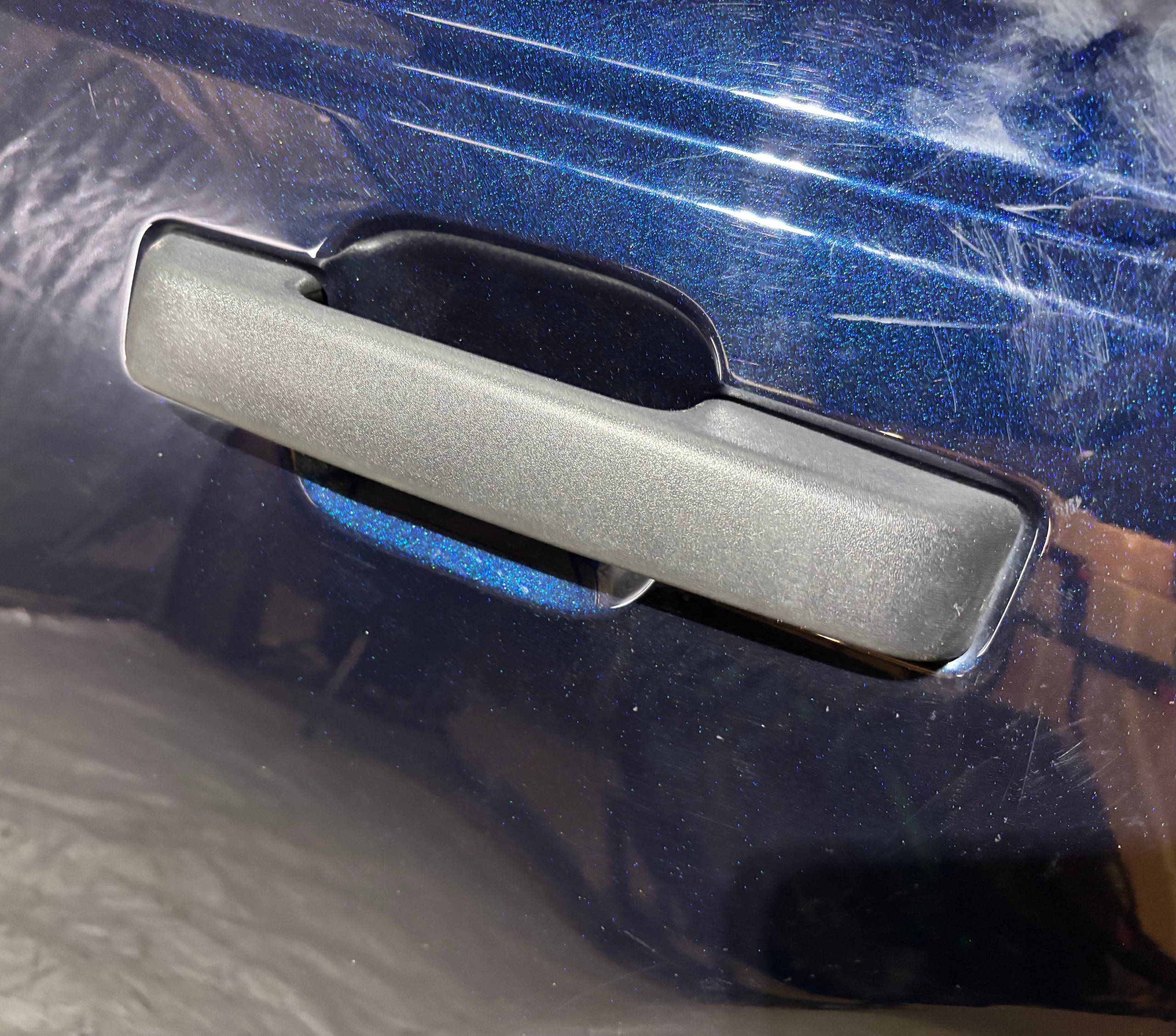 2021-2024 Ford Bronco 4DR Driver Rear Door Assembly / Antimatter Blue Metallic BR005 - Image 9