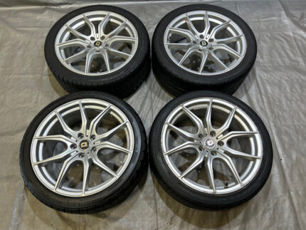 Set of 4 19x8" Drag DR67 Wheels Rims w/ Tires / 5x114.3 / HG033