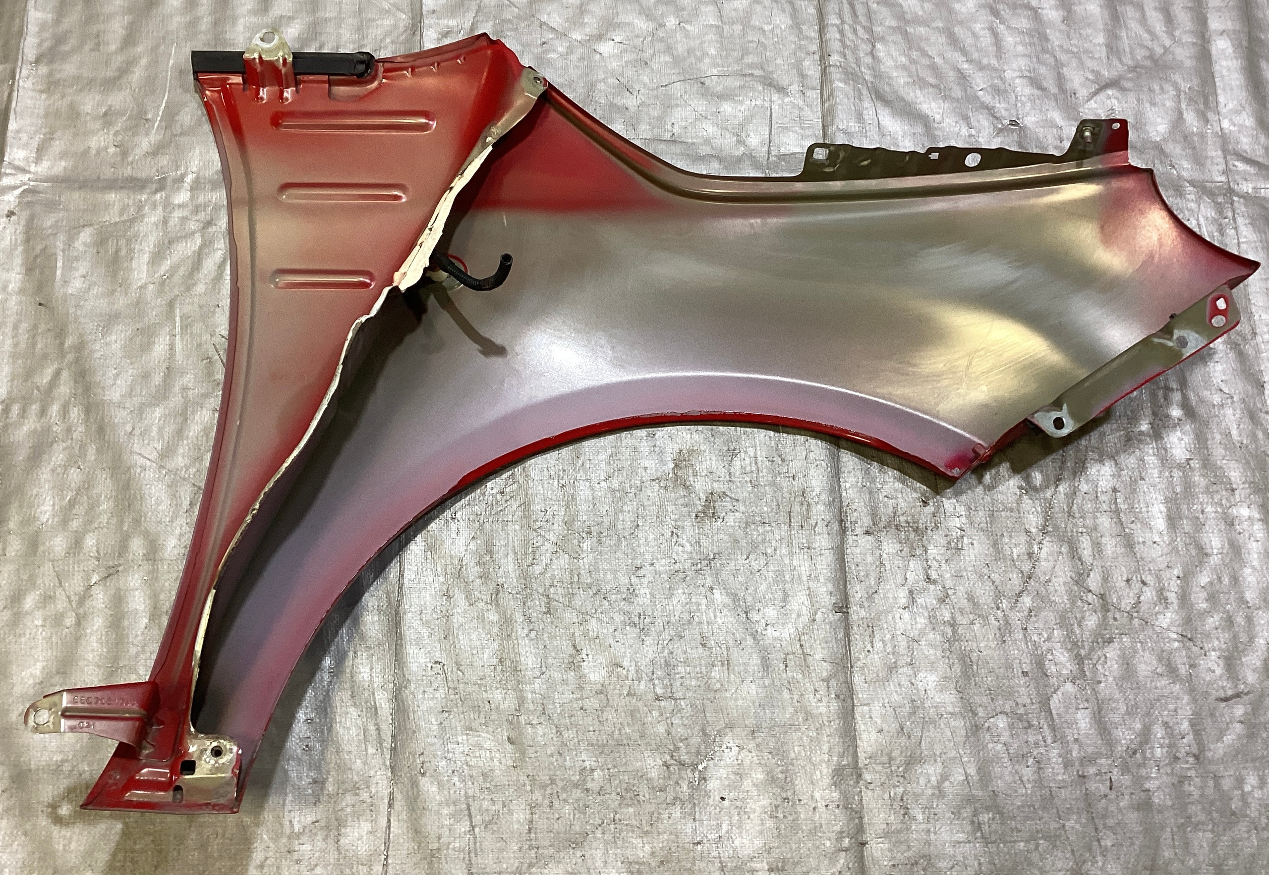 2012-2017 Fiat 500 Abarth Driver Side Fender Panel / OEM F5022 - Image 13