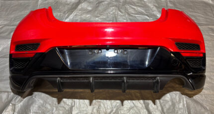 2019-2022 Hyundai Veloster N Rear Bumper Cover w/ Grilles / Racing Red  HV012