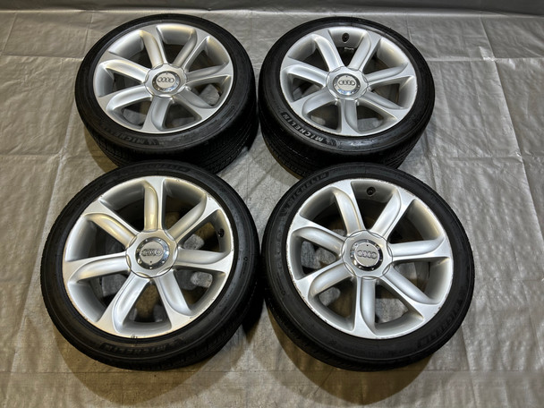2008-2015 Audi TT MK2 18x9" OEM Wheels Rims w/ Tires / Set of 4 / T2014