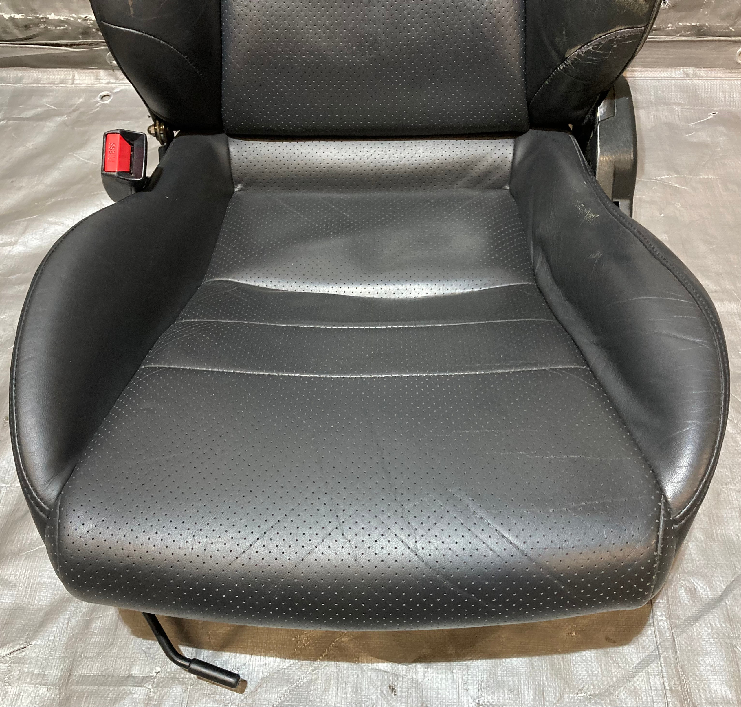 2000-2005 Honda S2000 OEM Black Leather Seats / Pair / HS006 - Image 8