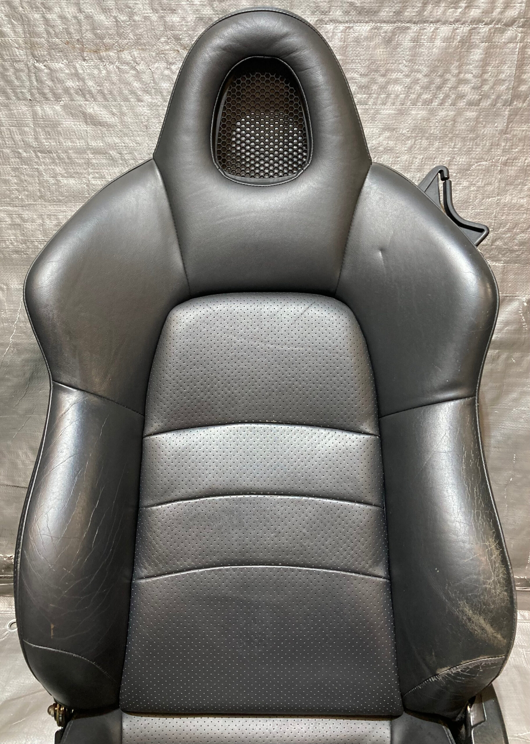 2000-2005 Honda S2000 OEM Black Leather Seats / Pair / HS006 - Image 4