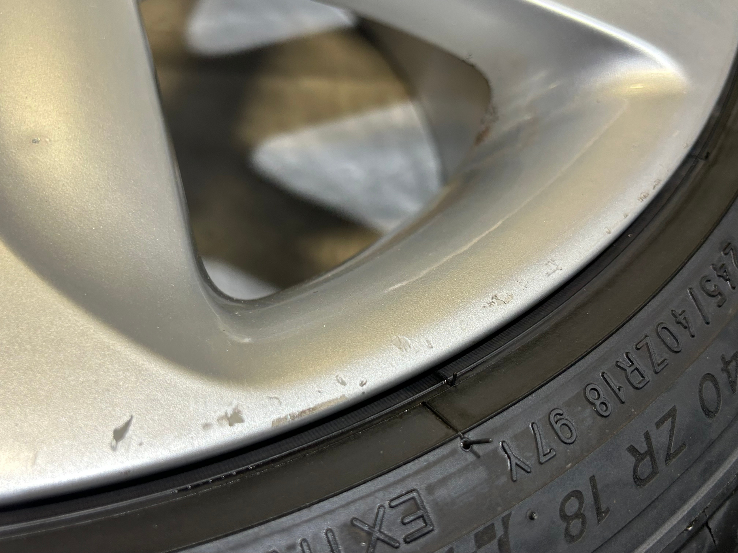 2008-2015 Audi TT MK2 18x9" OEM Wheels Rims w/ Tires / Set of 4 / T2014 - Image 16