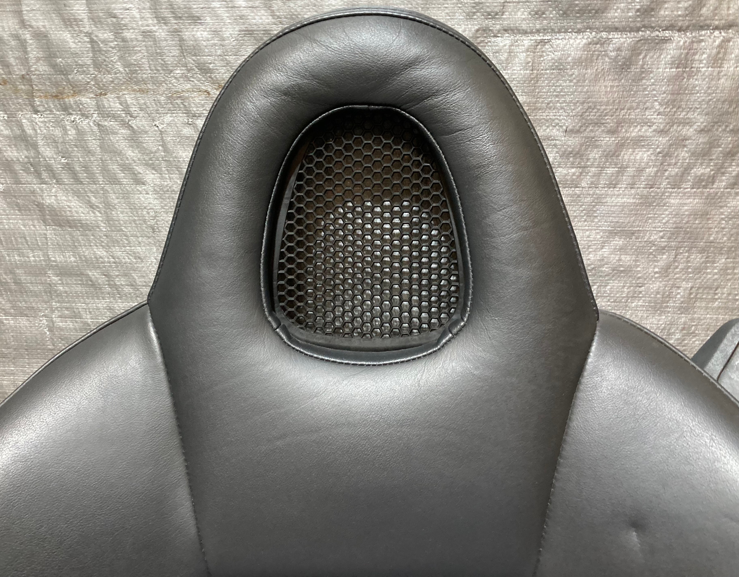2000-2005 Honda S2000 OEM Black Leather Seats / Pair / HS006 - Image 21