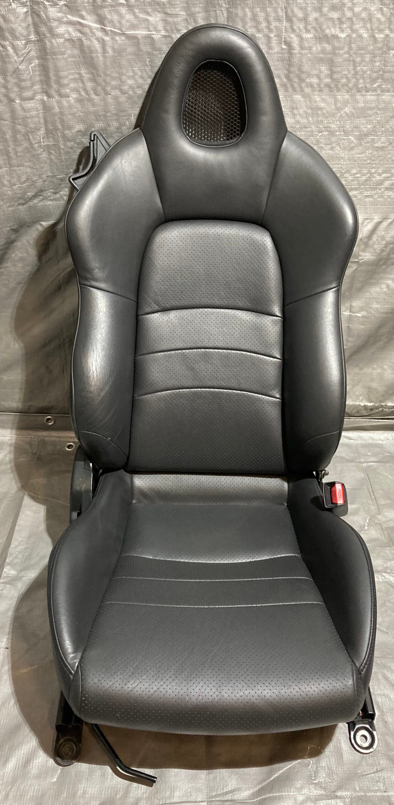 2000-2005 Honda S2000 OEM Black Leather Seats / Pair / HS006 - Image 6