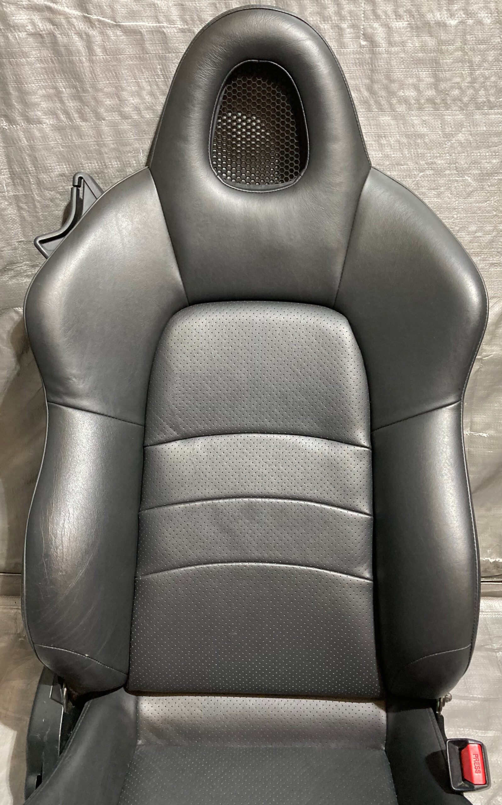 2000-2005 Honda S2000 OEM Black Leather Seats / Pair / HS006 - Image 7