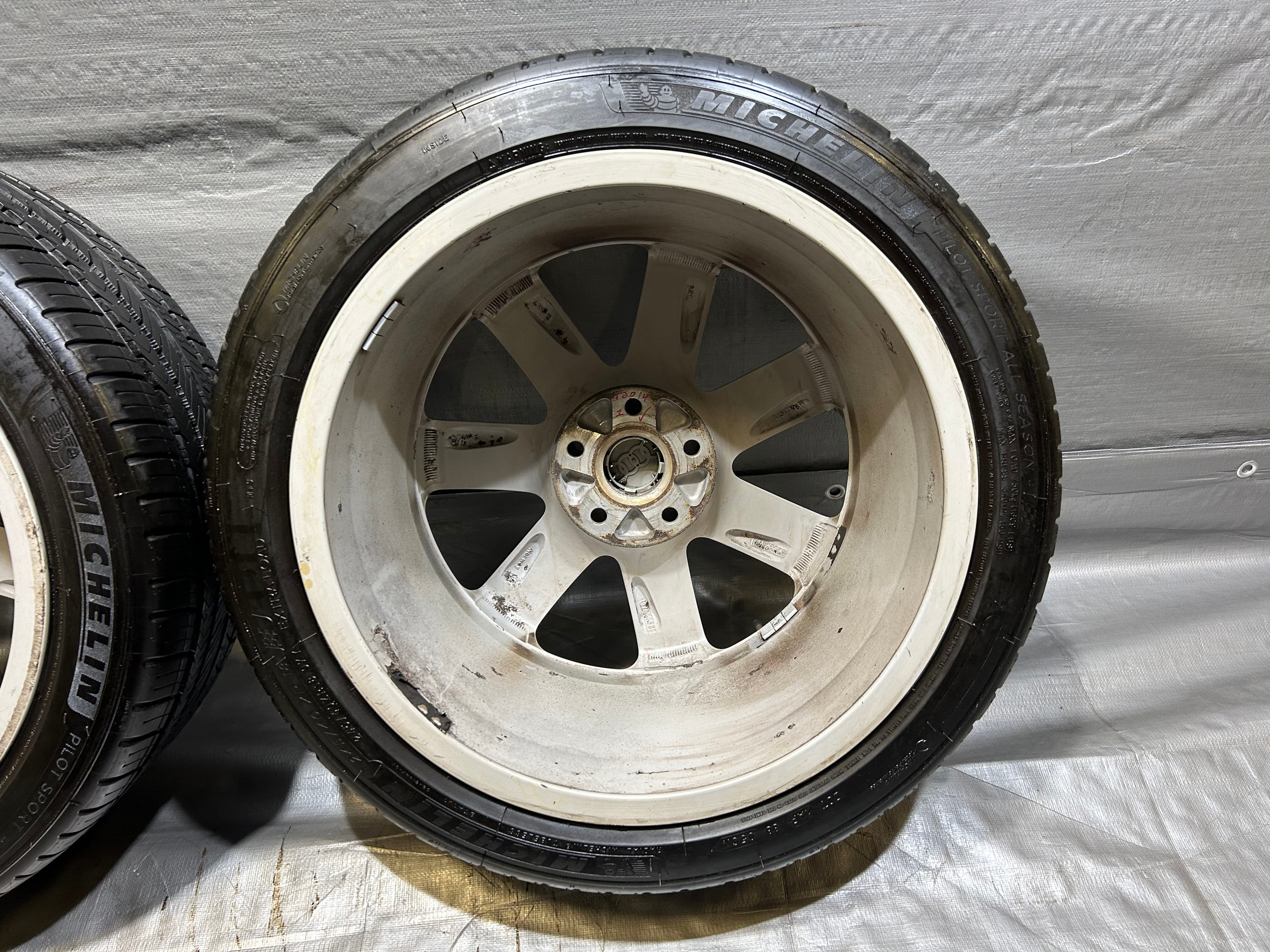 2008-2015 Audi TT MK2 18x9" OEM Wheels Rims w/ Tires / Set of 4 / T2014 - Image 41
