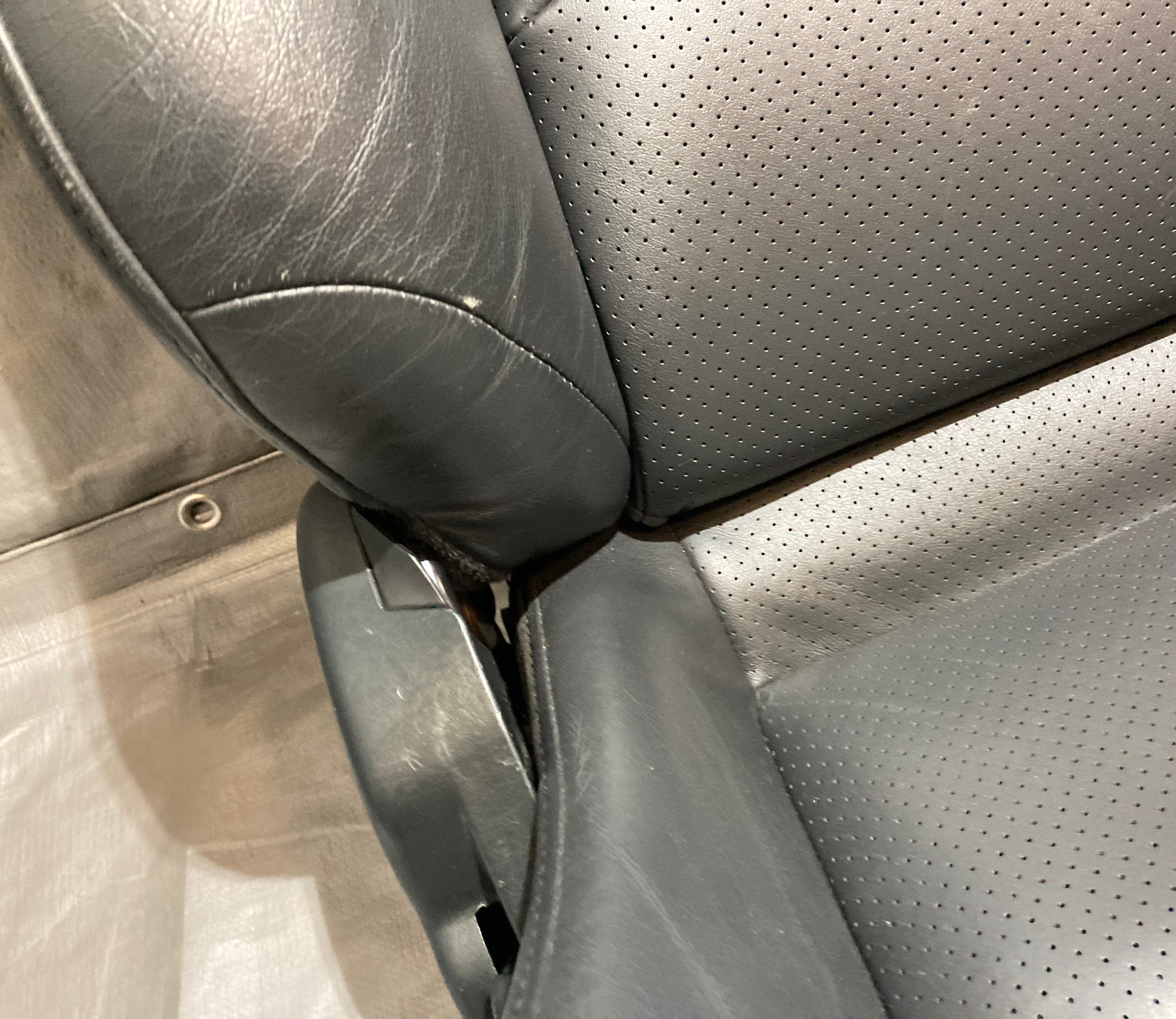2000-2005 Honda S2000 OEM Black Leather Seats / Pair / HS006 - Image 12
