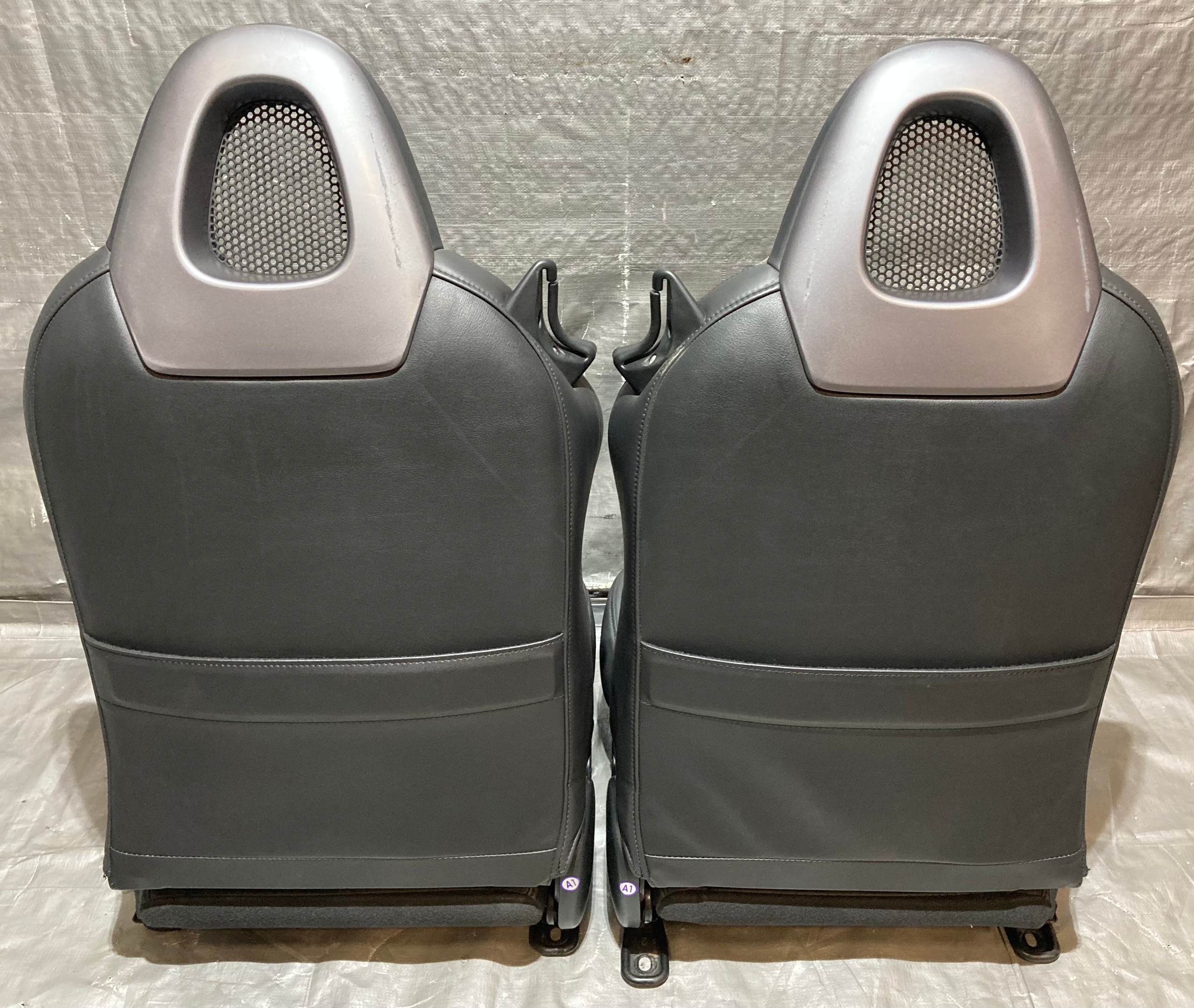 2000-2005 Honda S2000 OEM Black Leather Seats / Pair / HS006 - Image 9