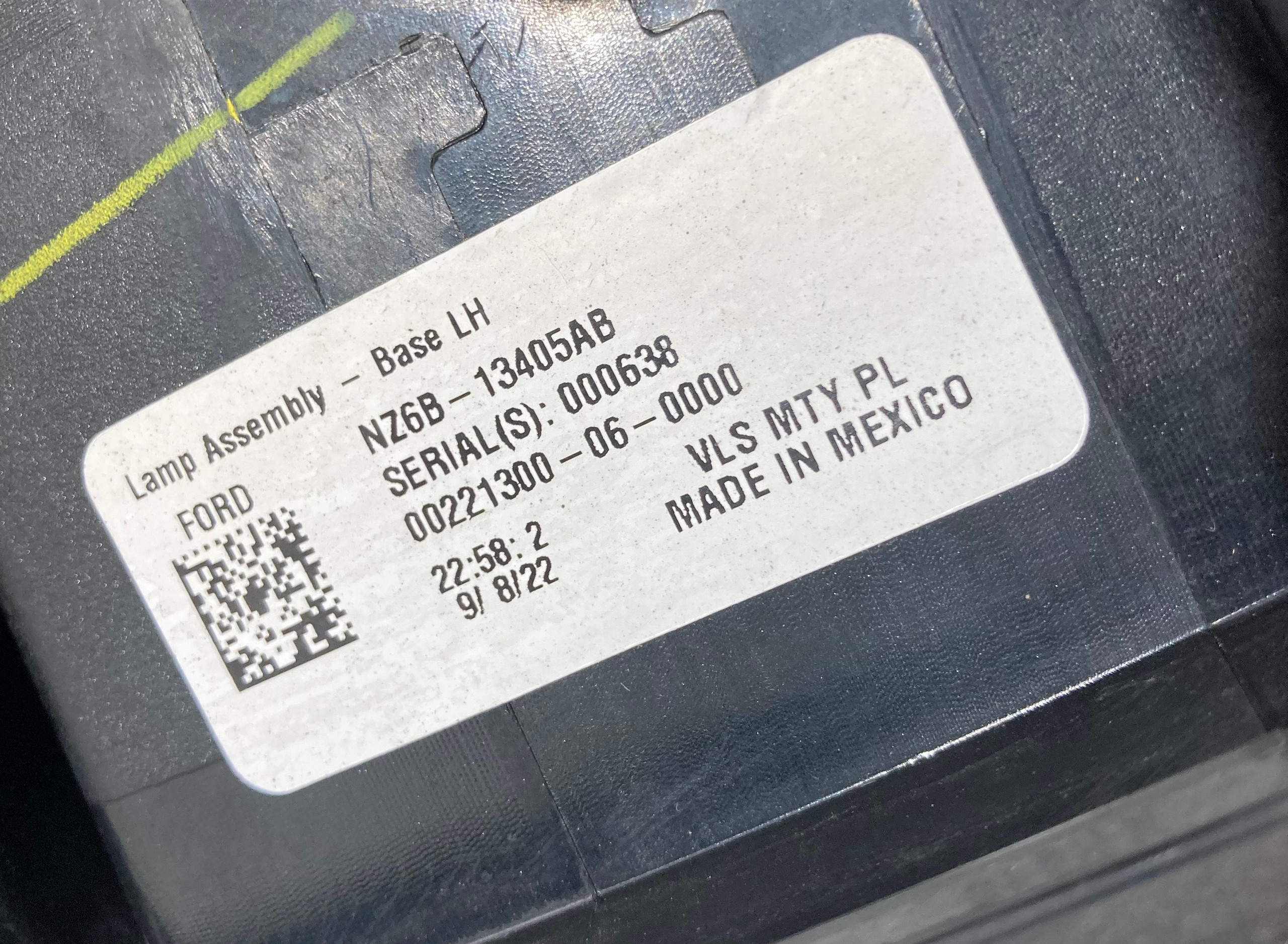 2022-2023 Ford Maverick XLT Driver Side Tail Light / MV004 - Image 3