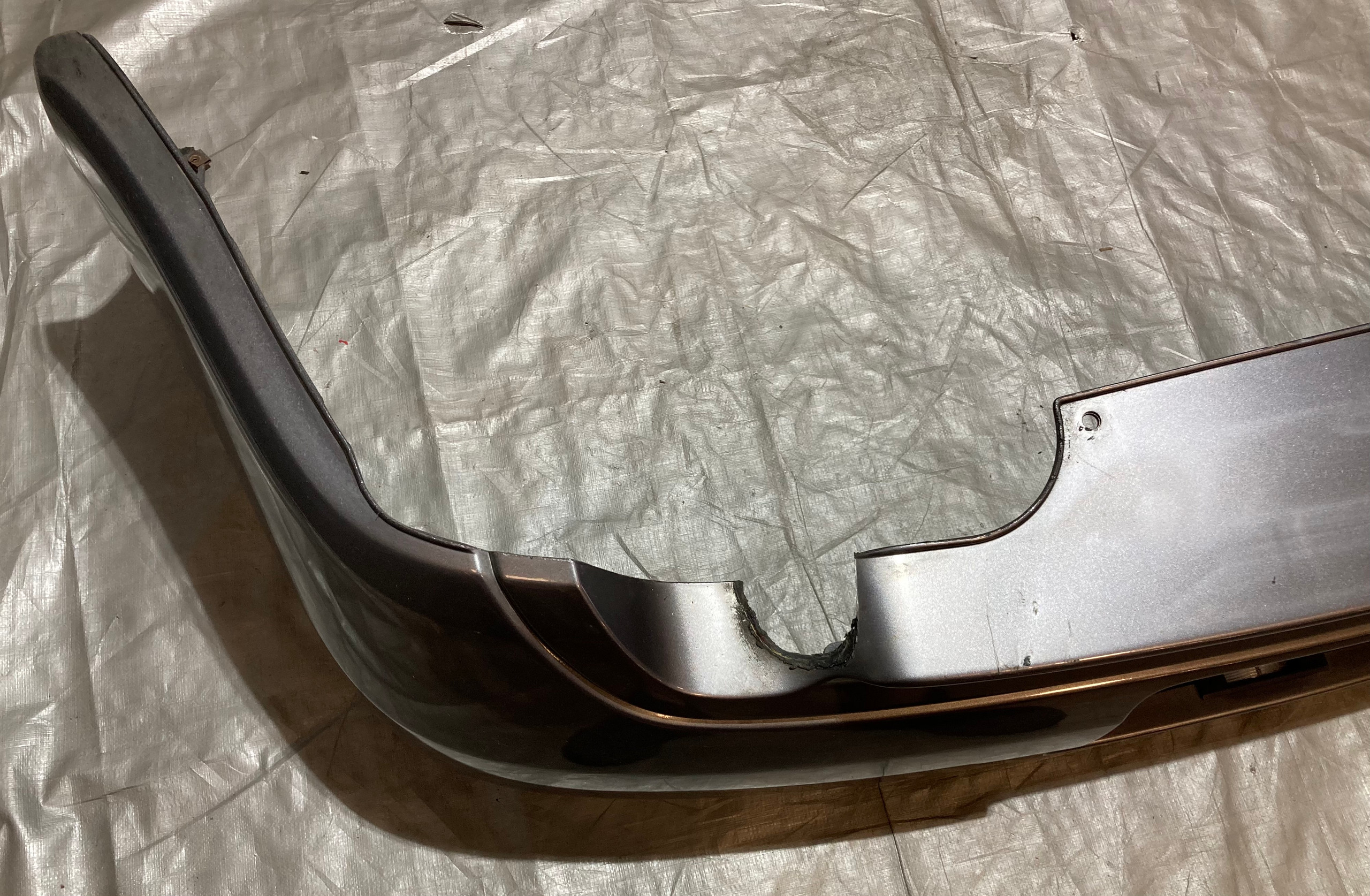 2000-2003 Honda S2000 AP1 OEM Rear Bumper Cover / Silverstone Metallic HS004 - Image 24
