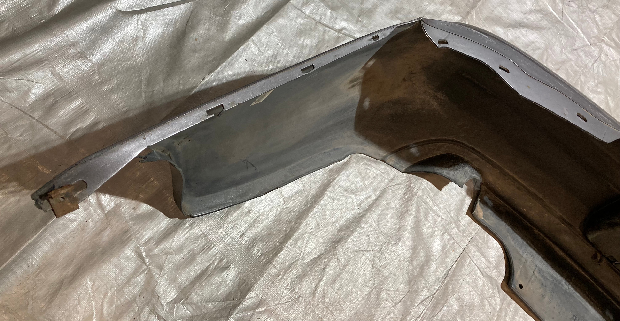 2000-2003 Honda S2000 AP1 OEM Rear Bumper Cover / Silverstone Metallic HS004 - Image 16
