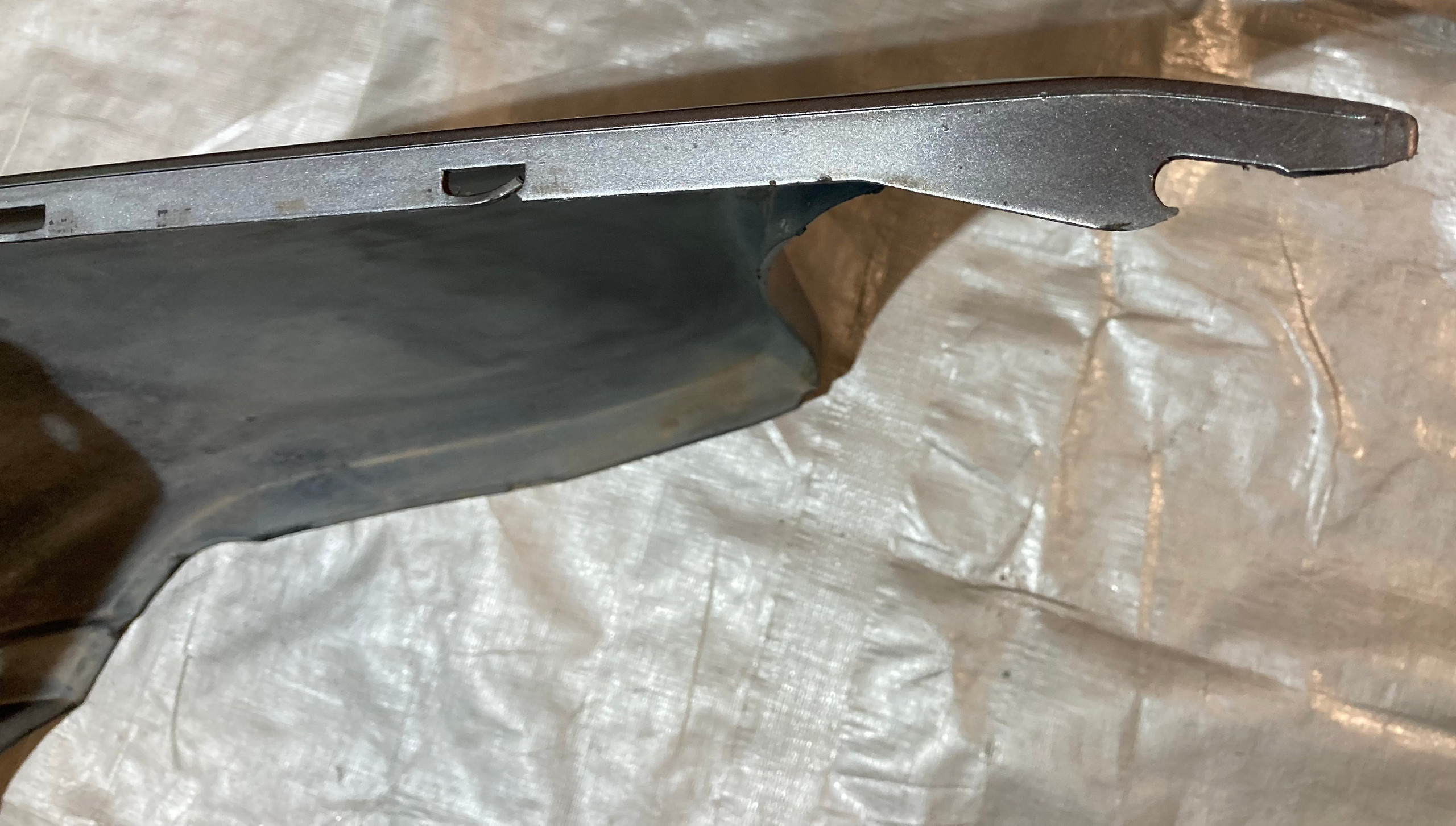 2000-2003 Honda S2000 AP1 OEM Rear Bumper Cover / Silverstone Metallic HS004 - Image 5