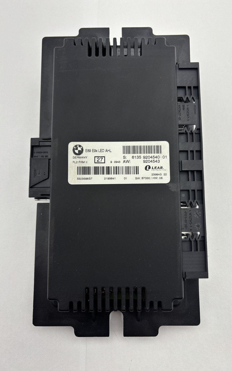 2009 BMW E89 Z4 LED AHL Footwell Body Control Module / 61359204540 / Z4908 - Image 2