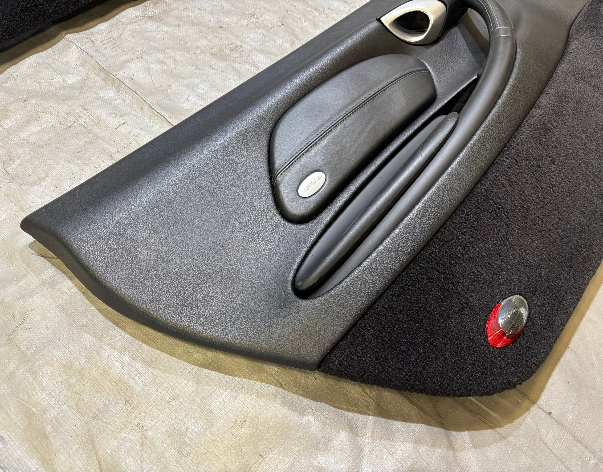 1999-2004 Porsche 986 Boxster Interior Door Panels / Black / Pair / BX069 - Image 7