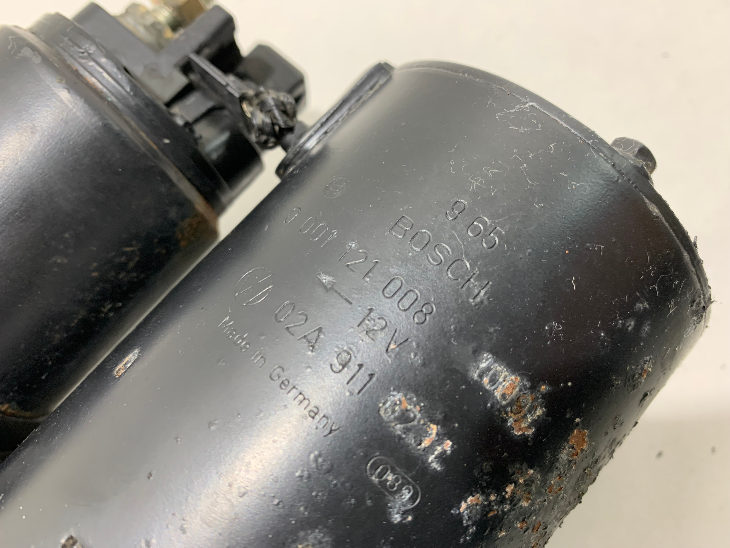 2000-2002 Audi TT 1.8l Starter Motor / 36k / 02A911123 / T1019 - Image 6