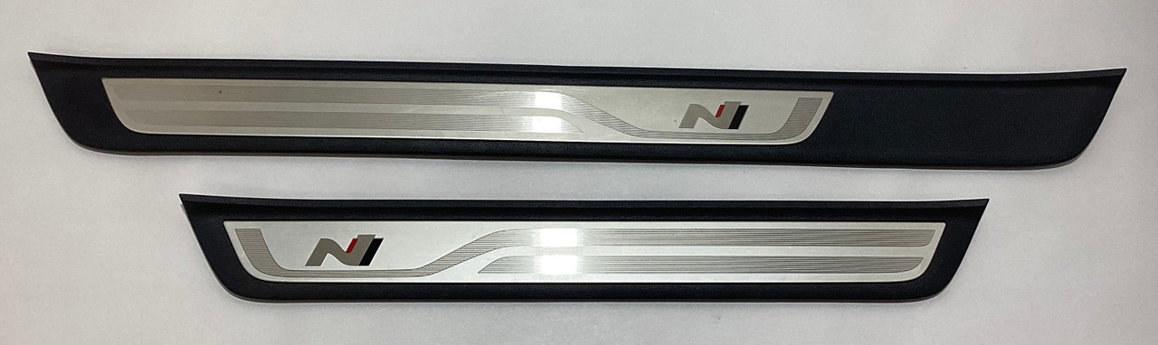 2019-2022 Hyundai Veloster N Front Door Sill Trim Plates / Pair / HV006